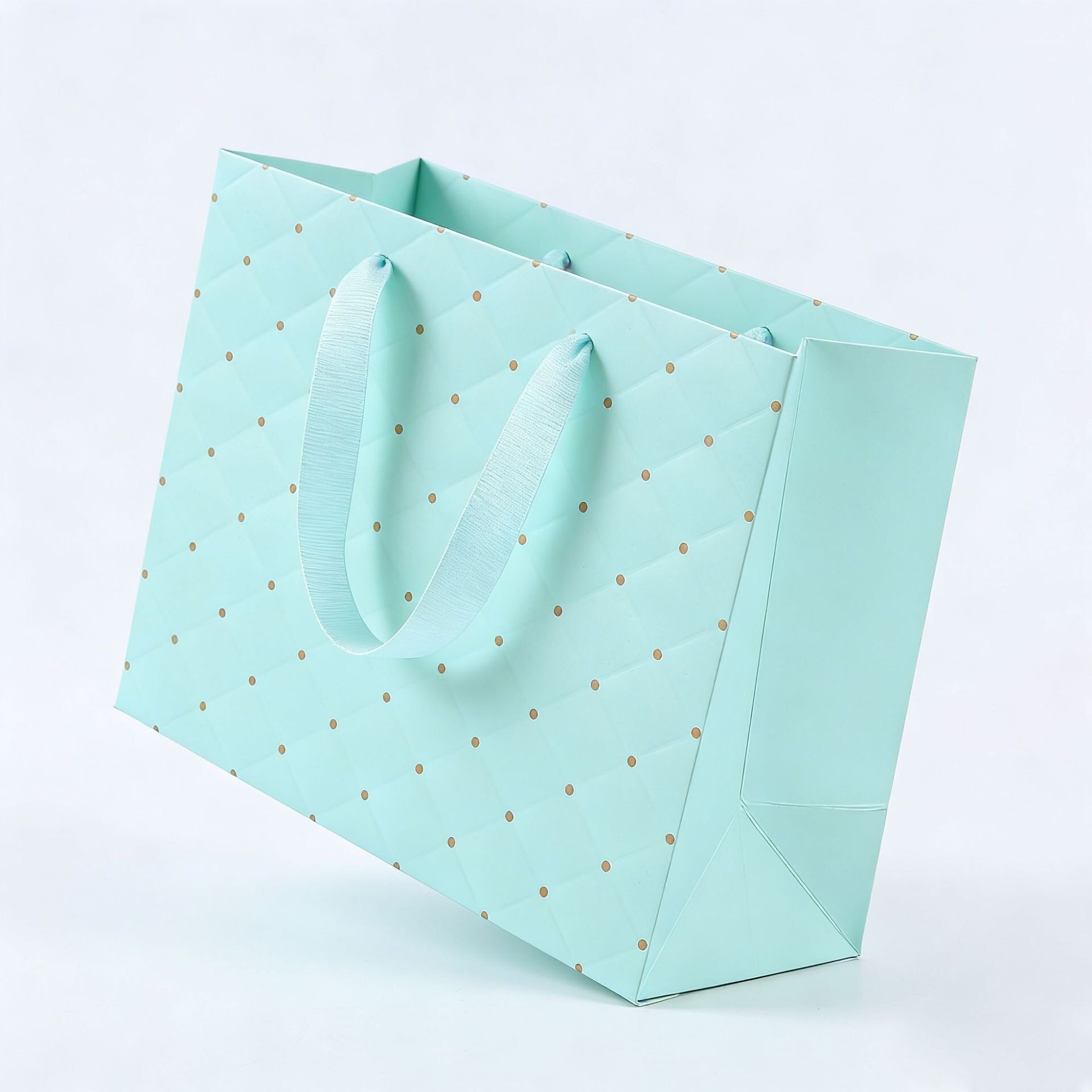 Checkered pattern craft gift tote bag