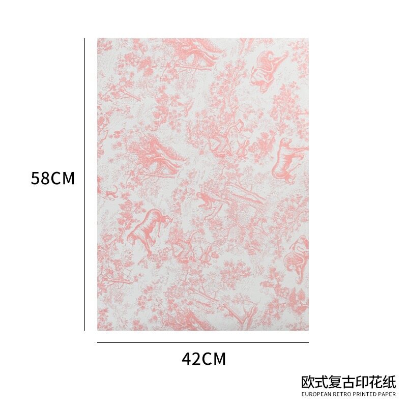 Afternoon tea red wine waterproof film wrapped flower paper view 7