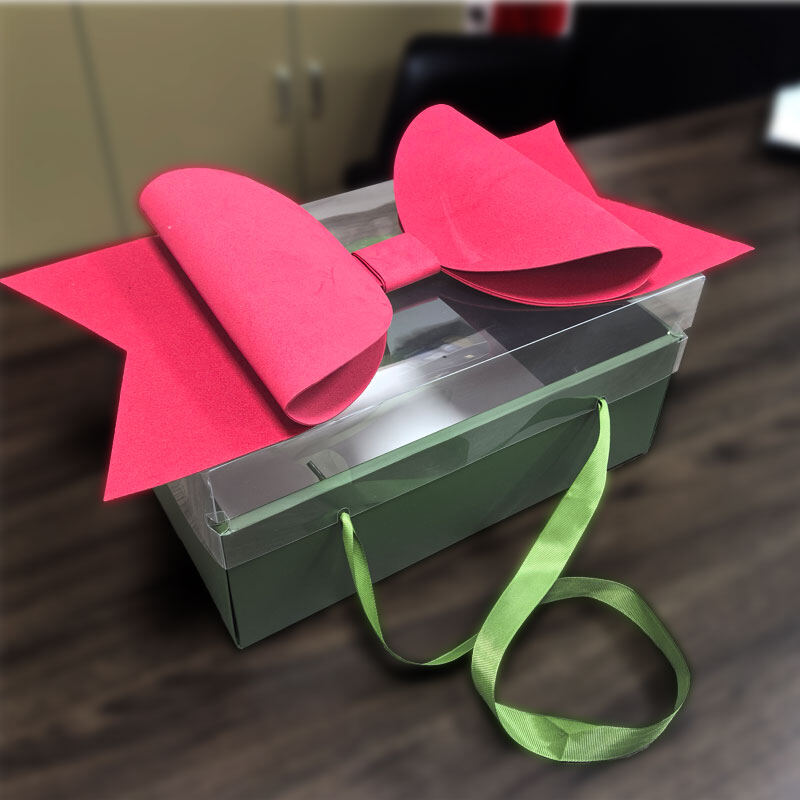 Bow Handle Fruit & Flower Gift Box view 9