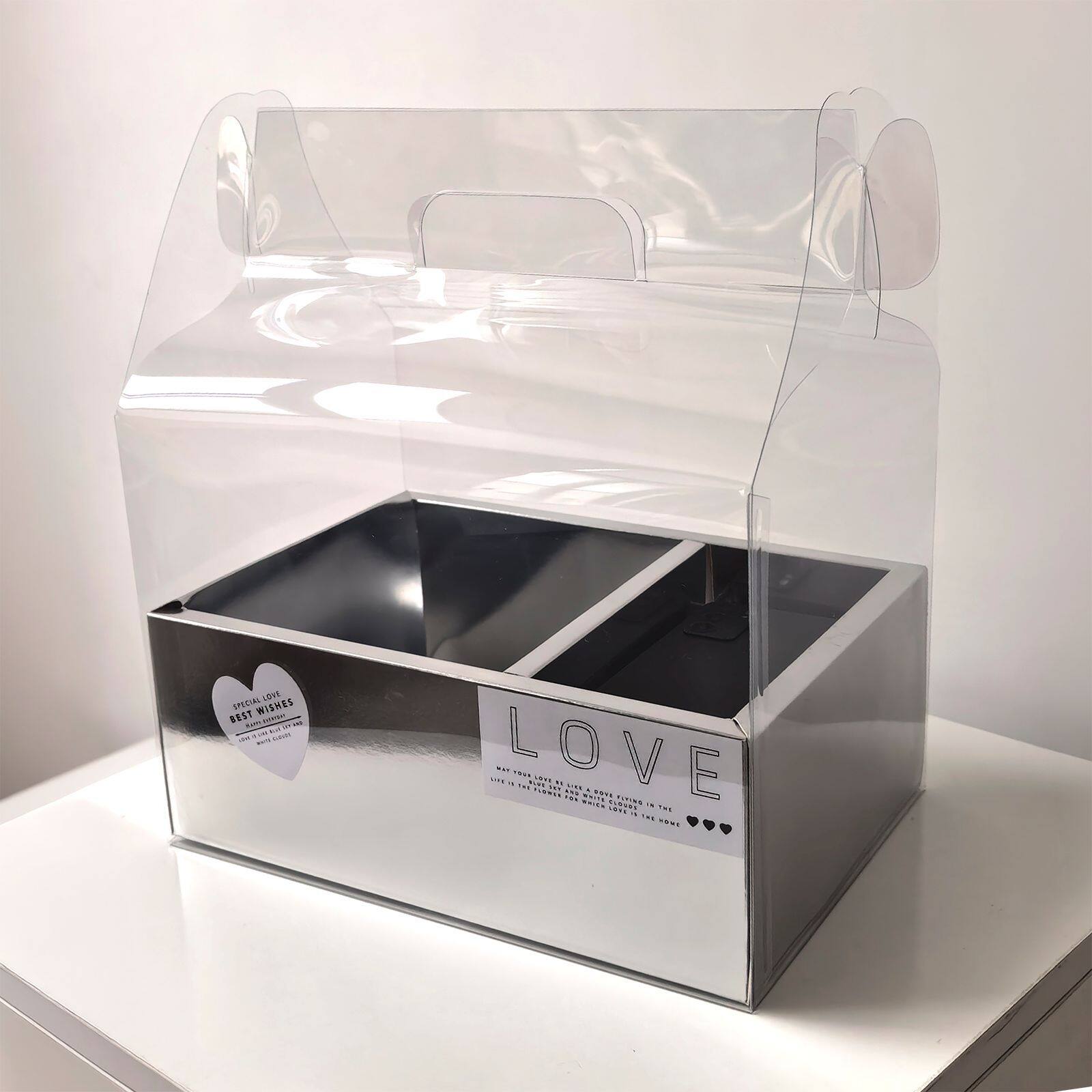 Portable cake flower box view 7