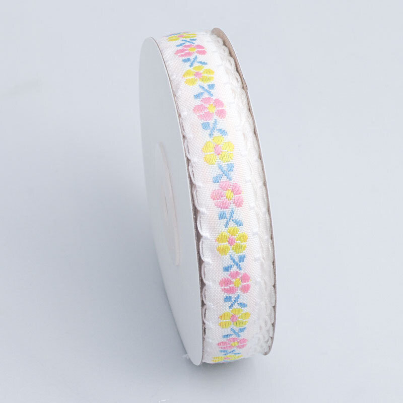 Embroidered lace trim view 8
