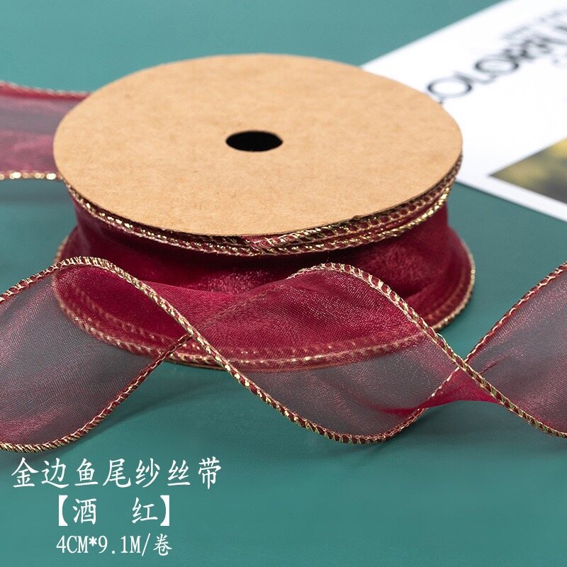 Lustrous edge illusion lace ribbon view 10