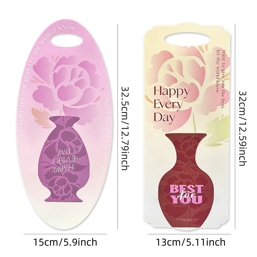 Floral vase-style single-flower floral arrangement card view 2