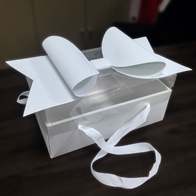 Bow Handle Fruit & Flower Gift Box view 8