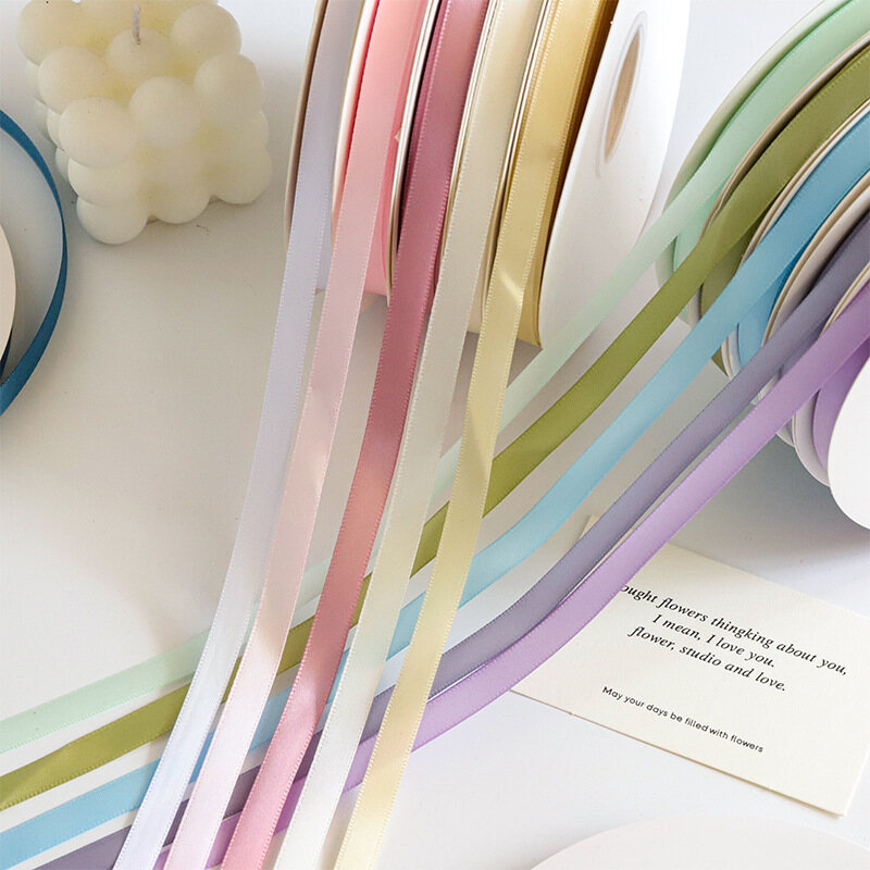 Solid Color Polyester Satin Ribbon view 2