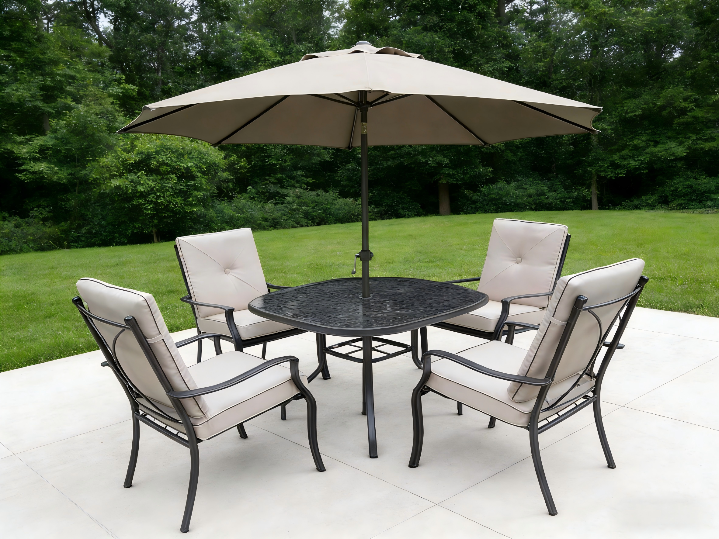 Atlantic 4 Seat Dining set of 6