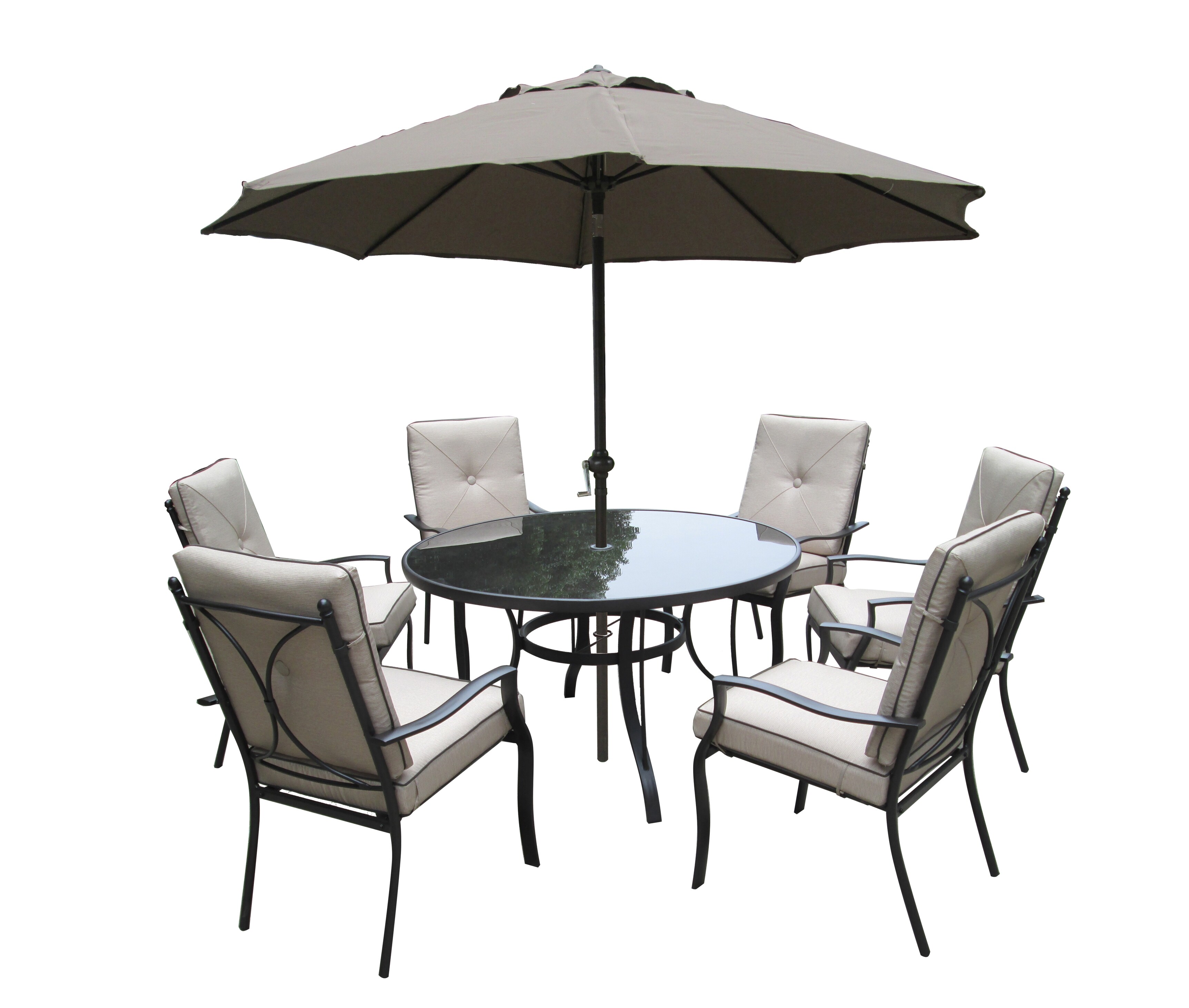 Atlantic 6 Seat Dining set view 2