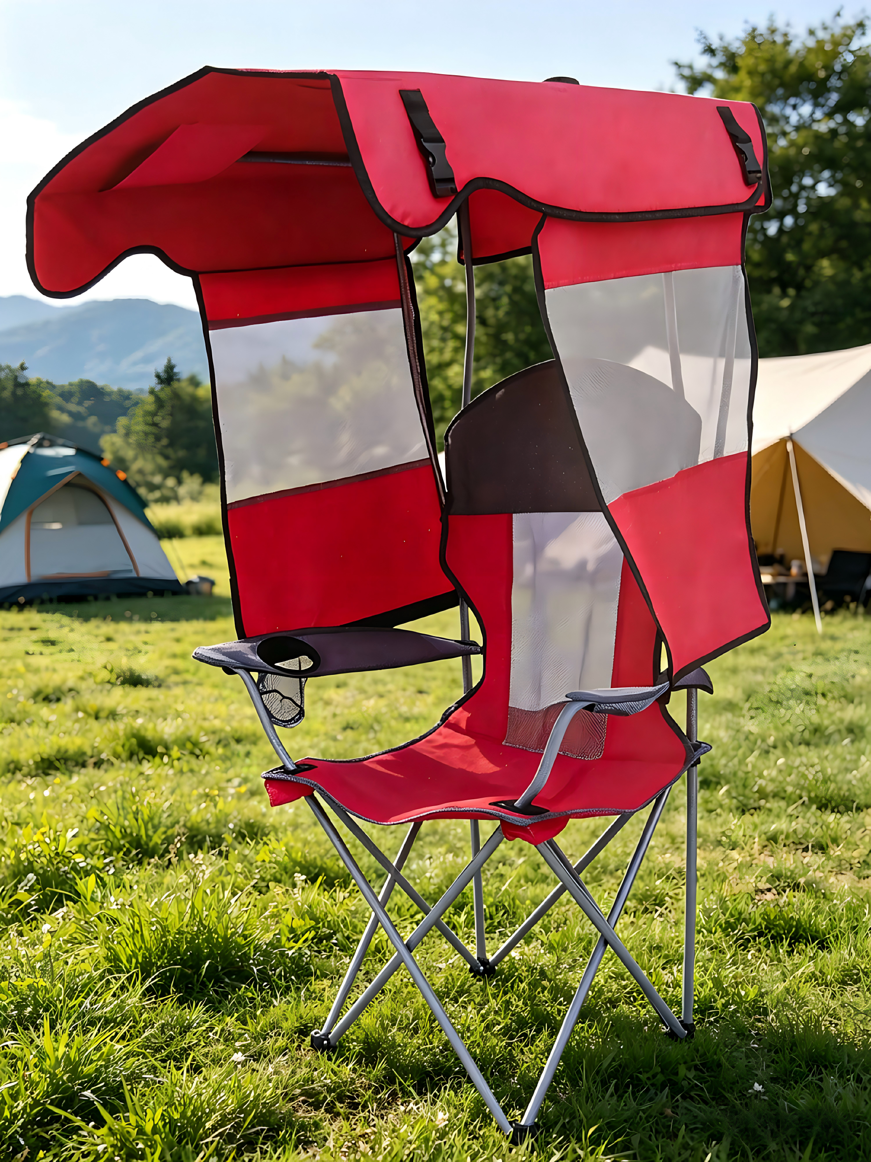 Camping Chair with Canopy