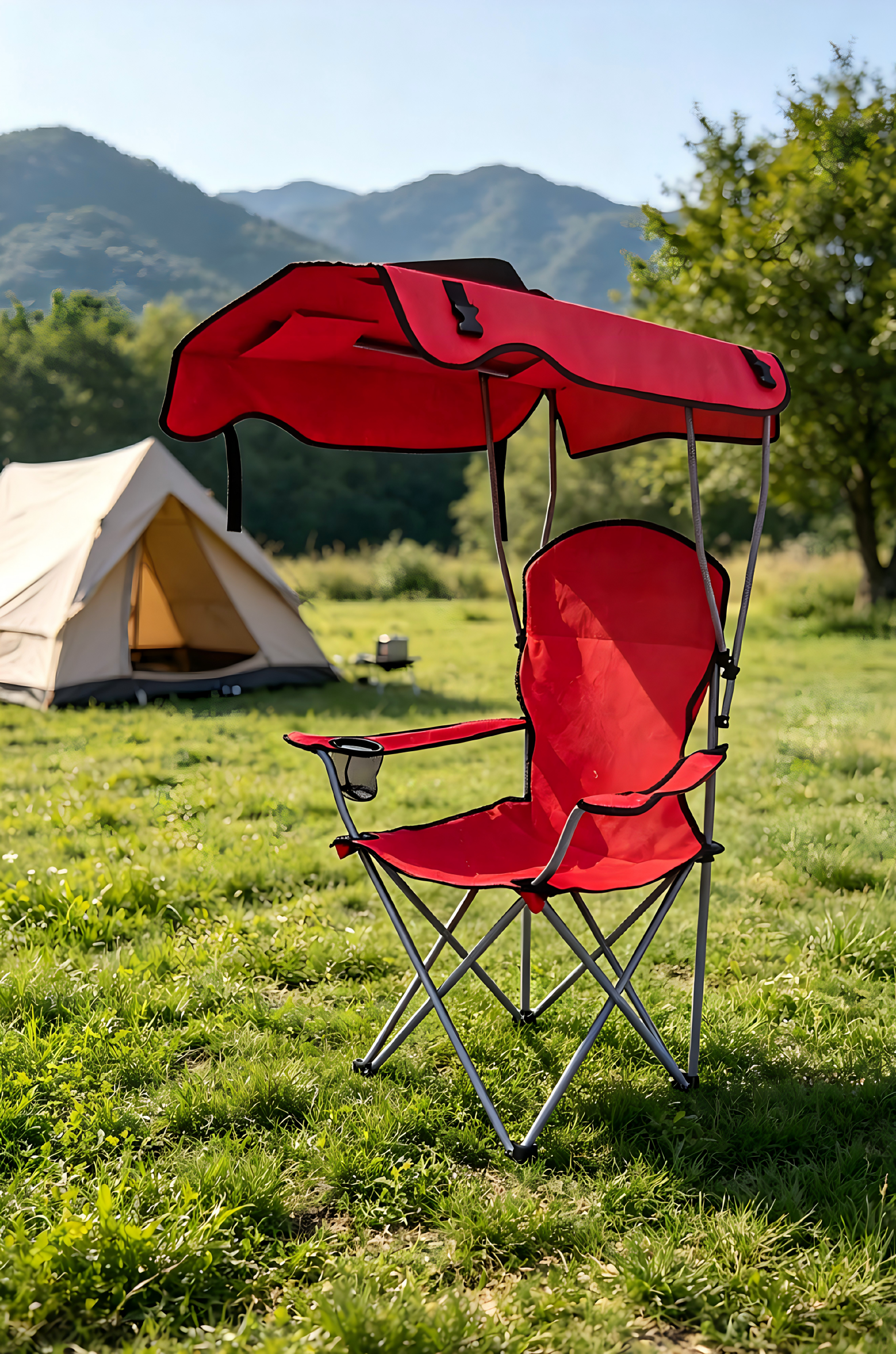 Camping Chair with Canopy