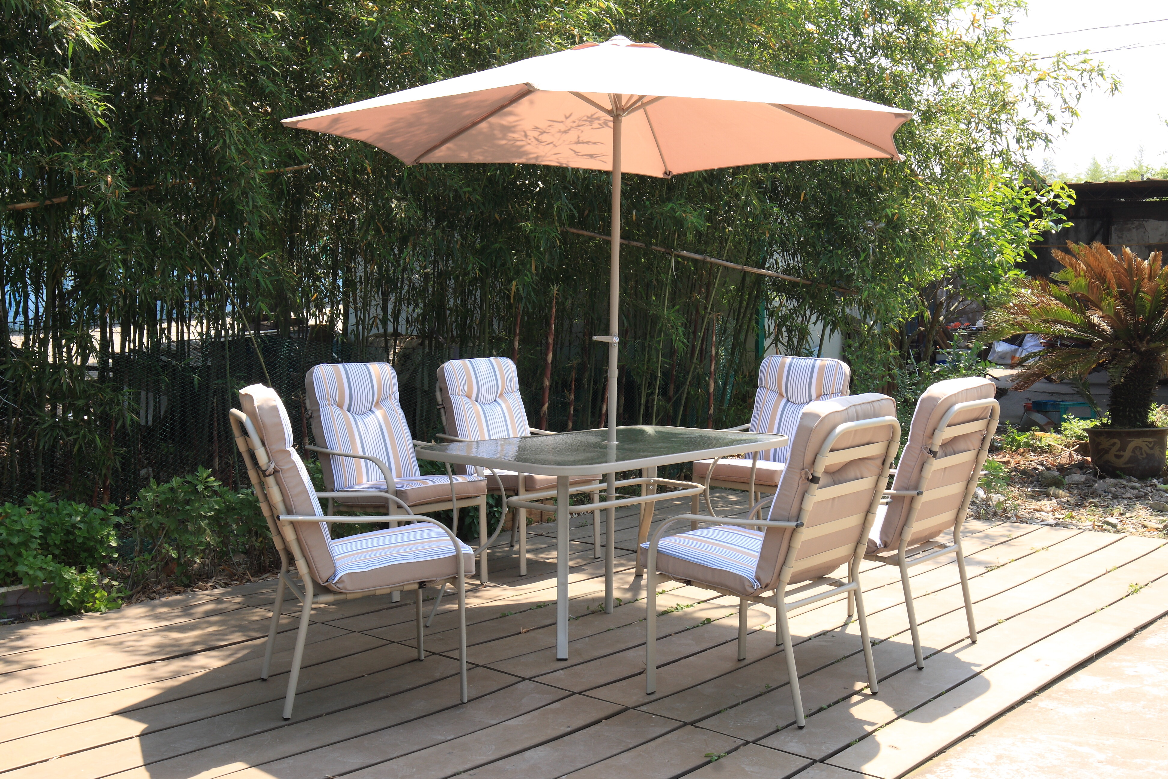 Provence 8pce Rect Dining set view 2