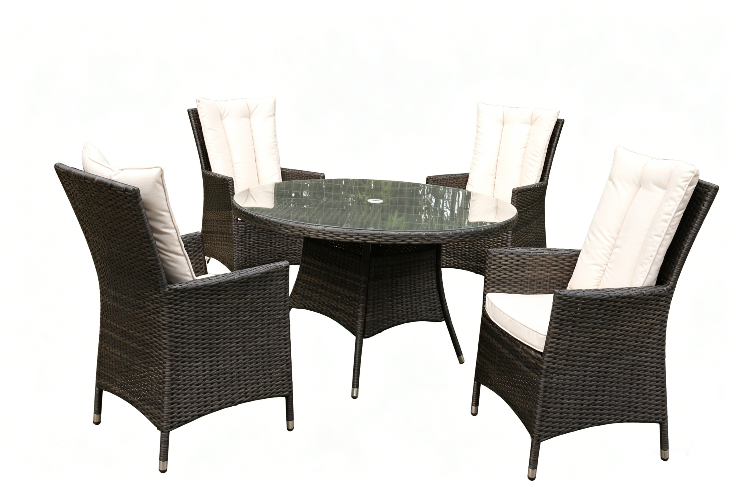 4 SEAT RND DINING SET view 2