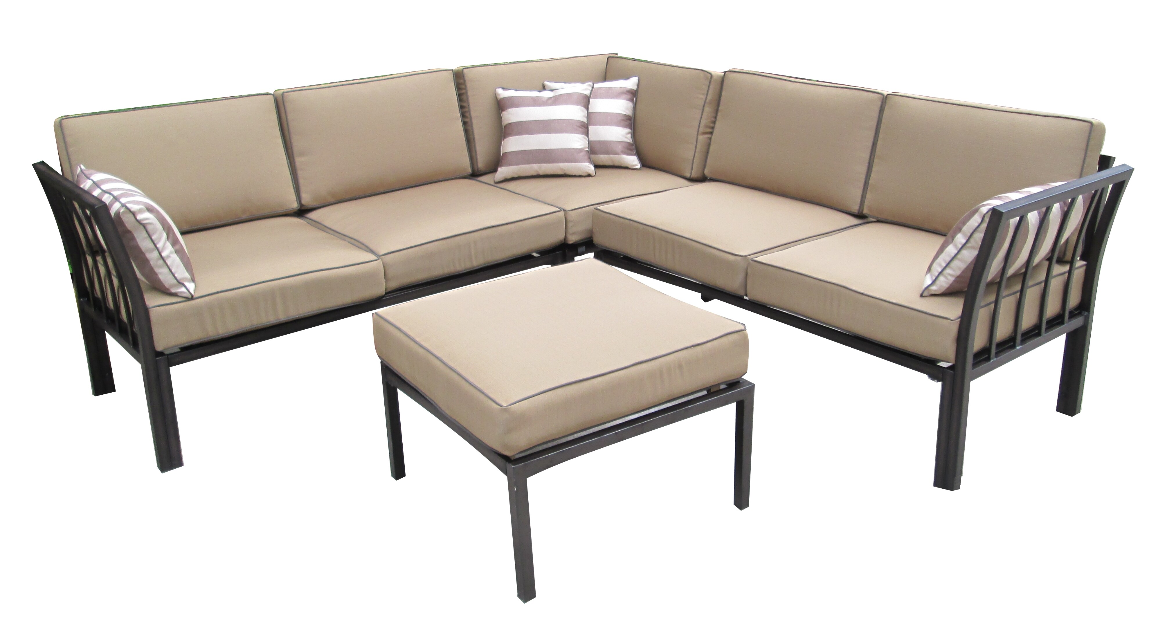 Belvedere 4pc Sectional Corner Sofa set view 2