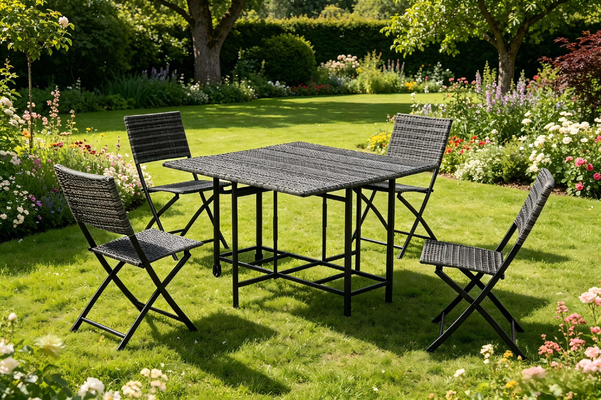 KINNA STEEL RATTAN BALCONY