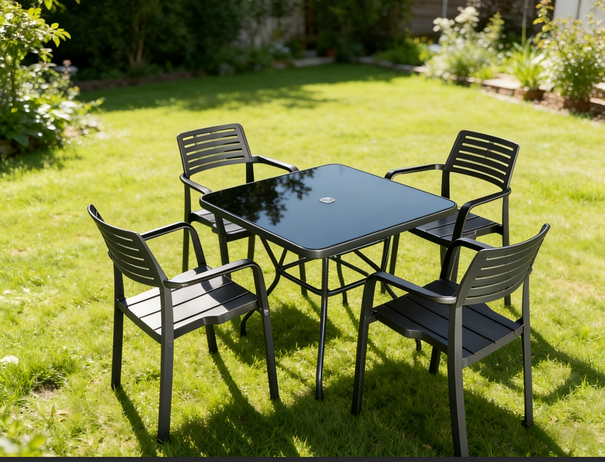 La Jolla 4 Seat Dining Set