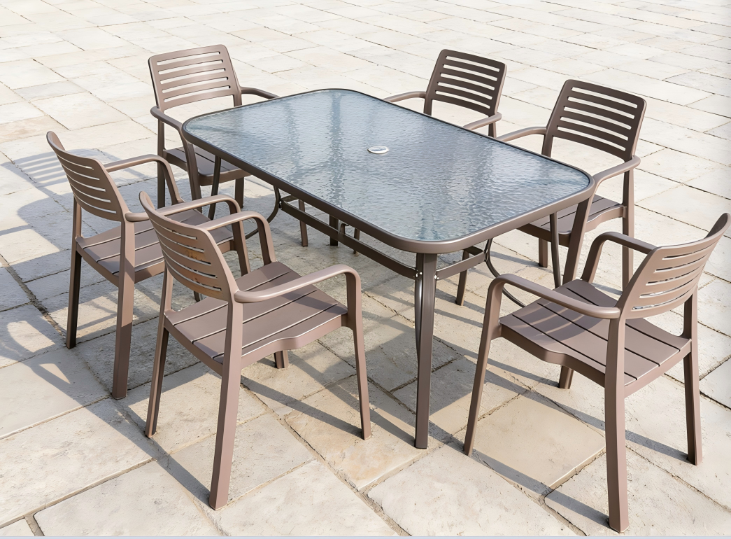 La Jolla 6 Seat Dining Set