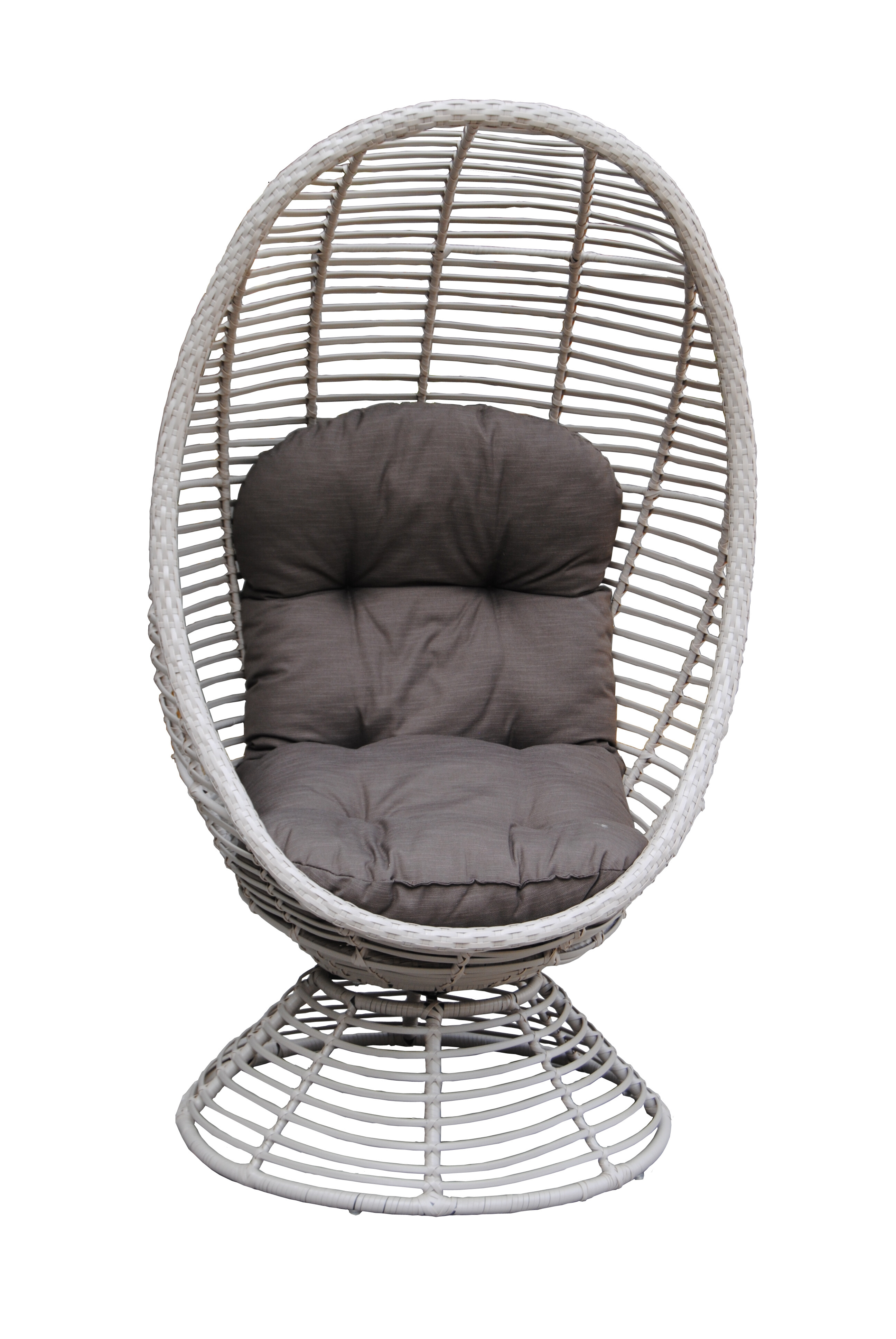 Recliner hanging chair view 2