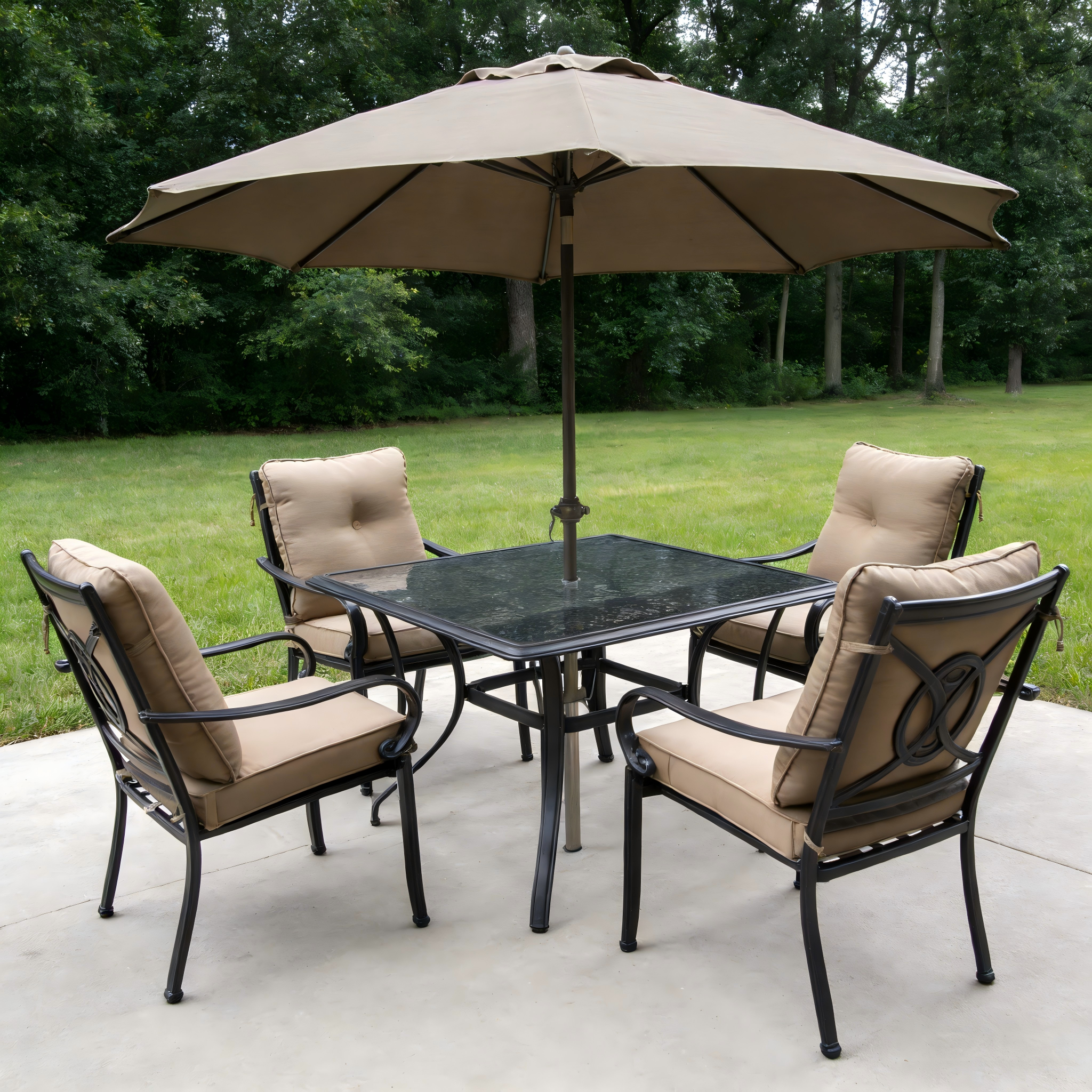 Belvedere 4 Seat Dining set of 6