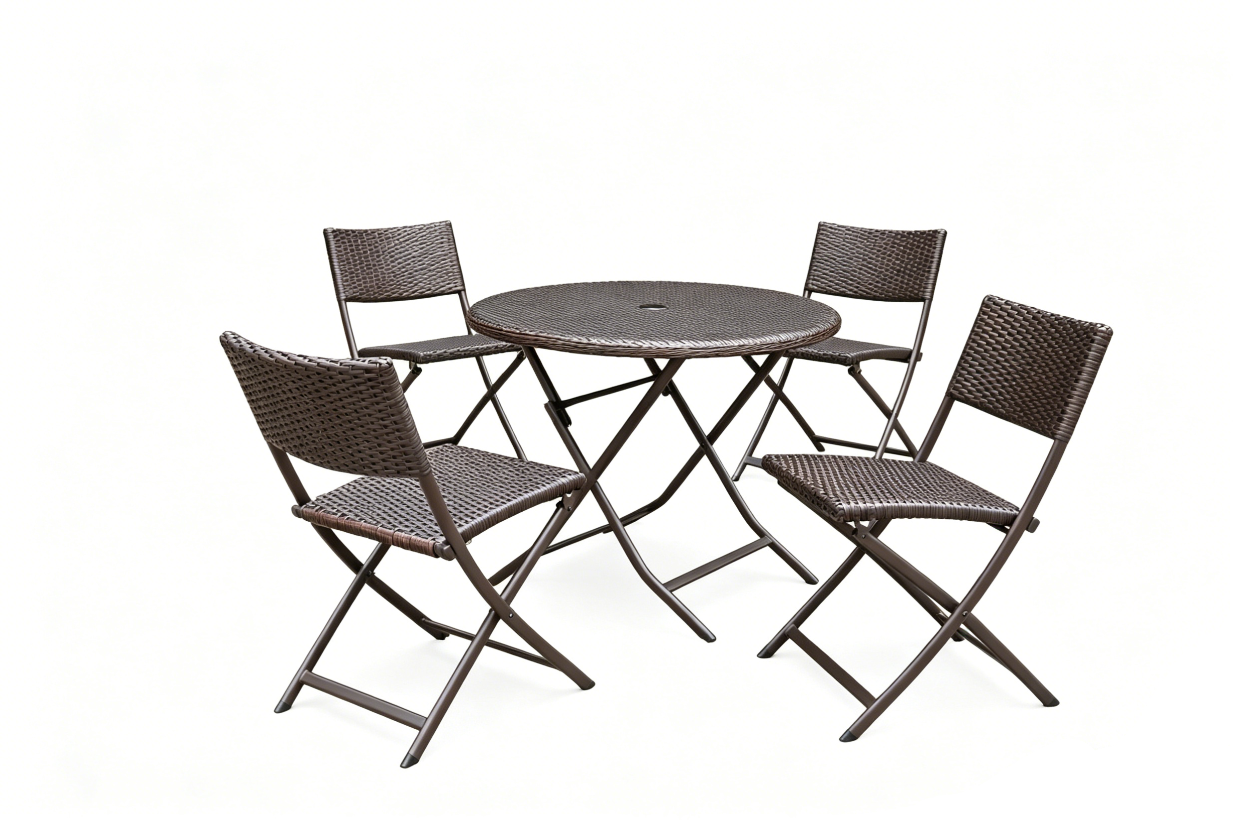 5pc Folding Round set view 2