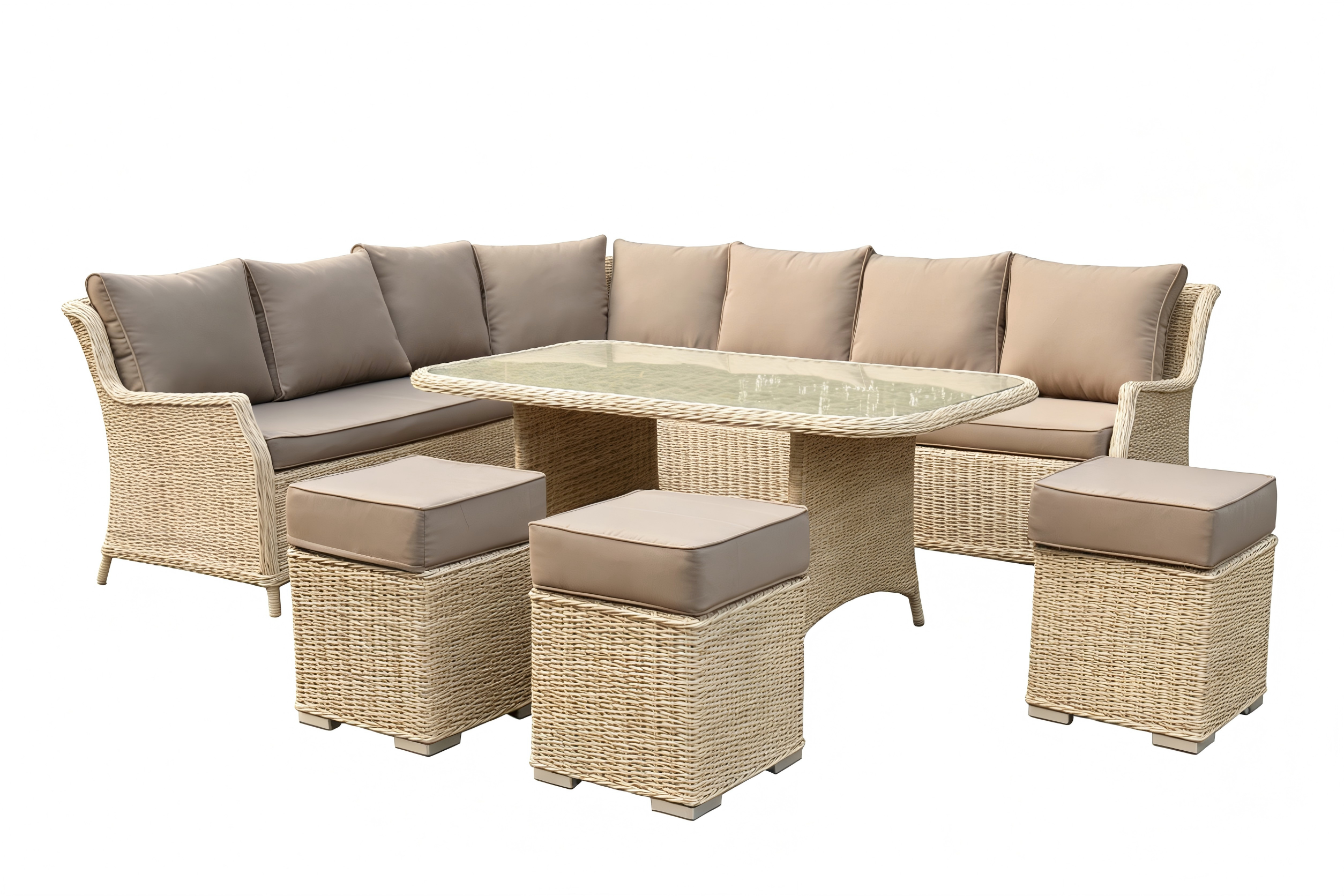 7PCE CORNER DINING SET view 2