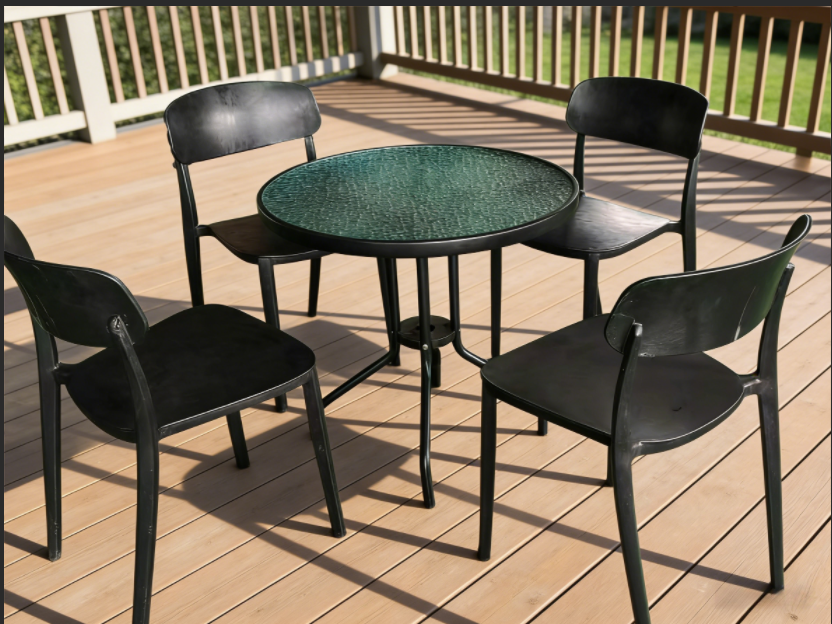Parga 4 Seat Dining Set