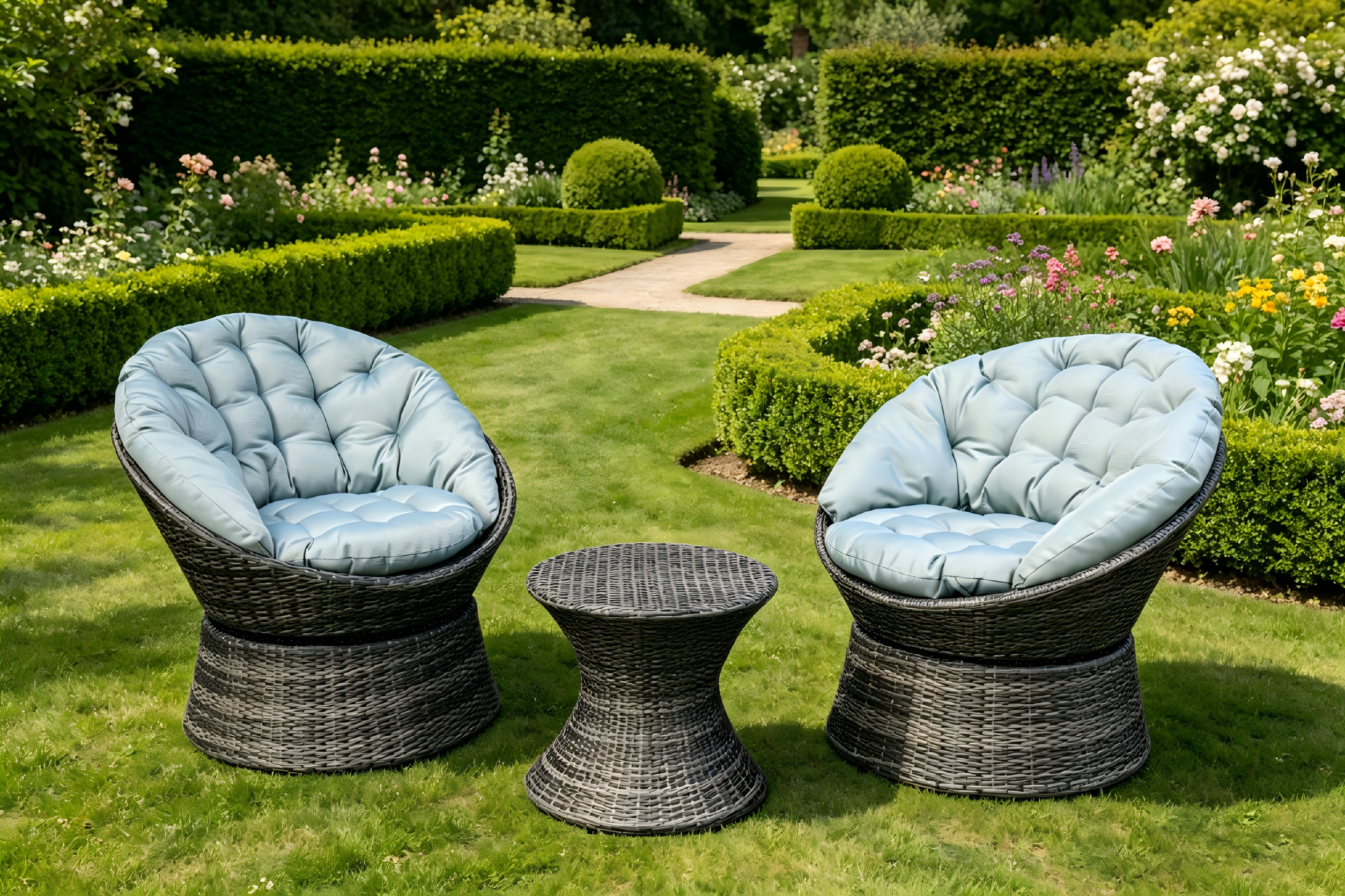 3pc Deluxe Swivel Egg set