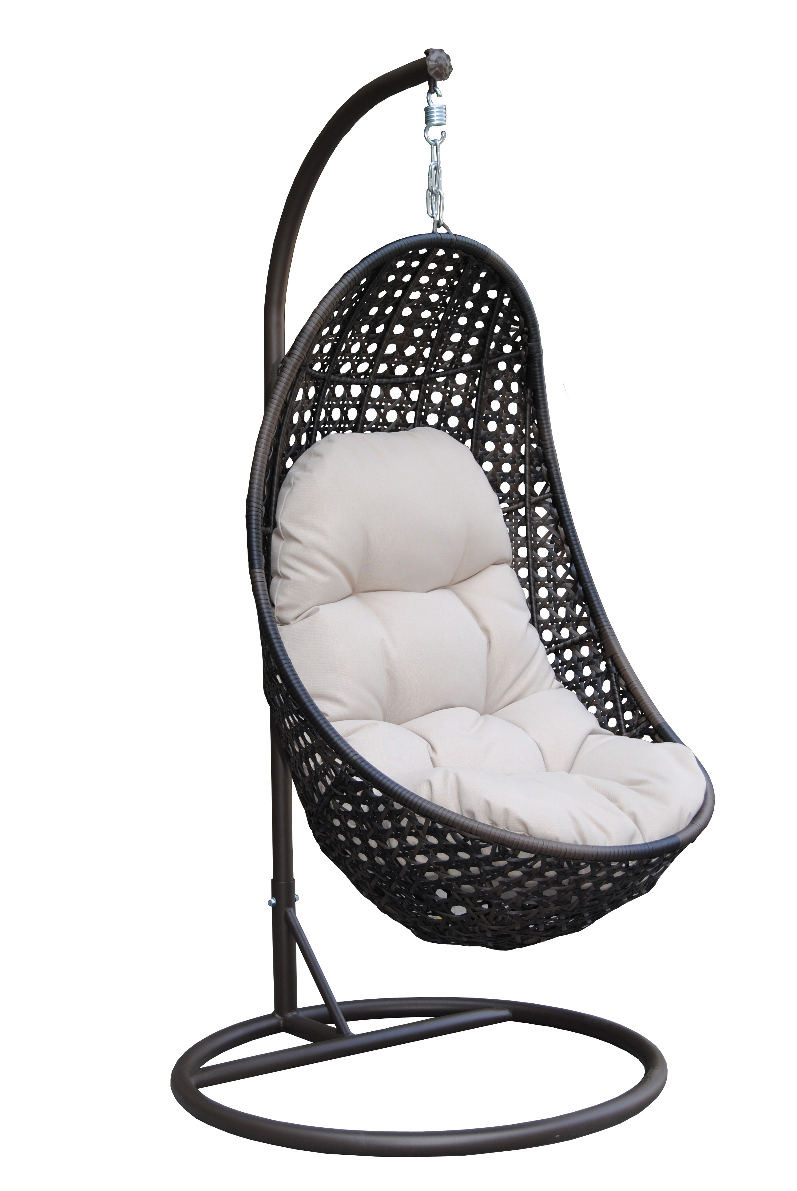 Steel egg swing view 2