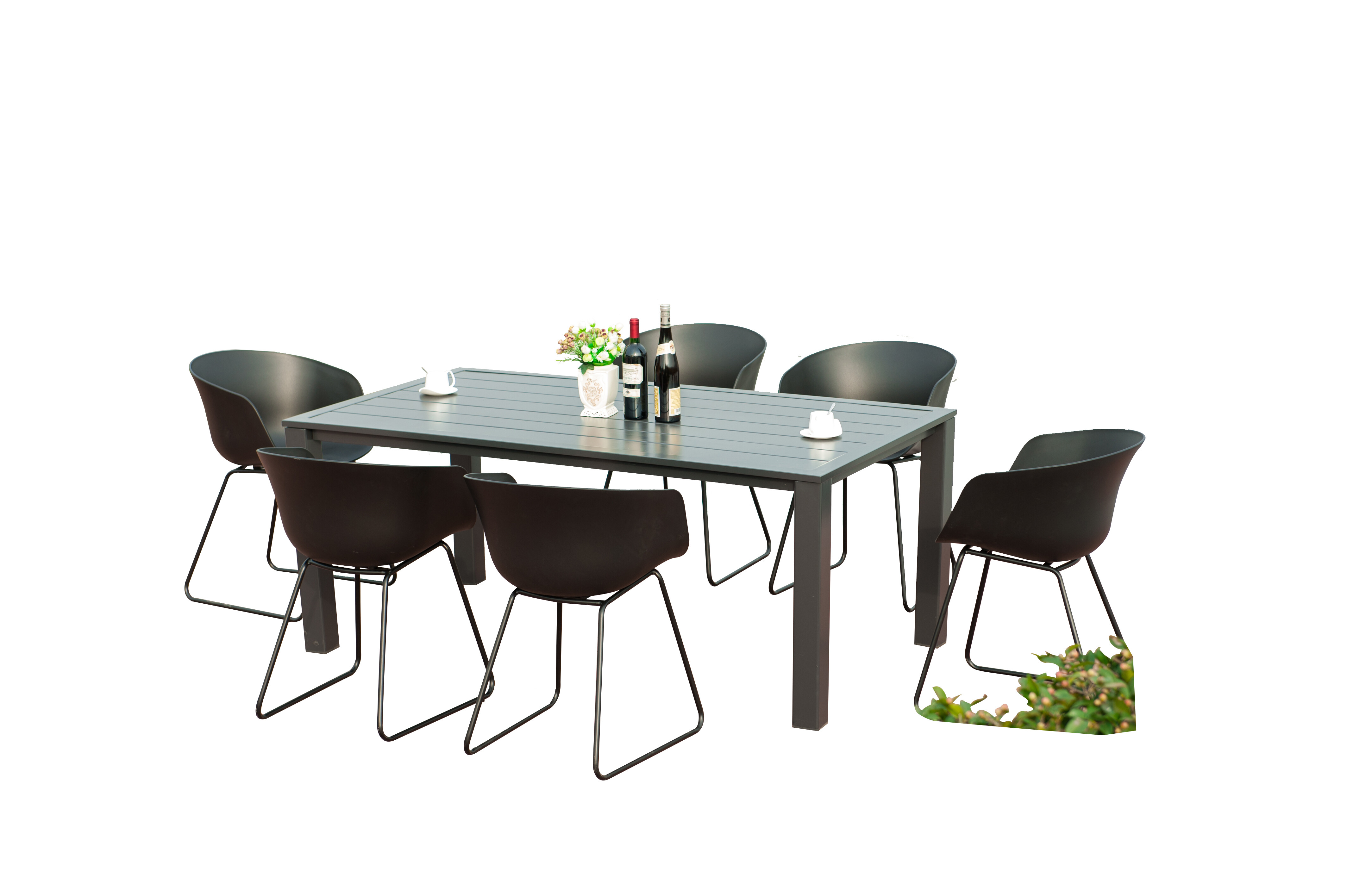 Plastic Bucket Dining Set view 2