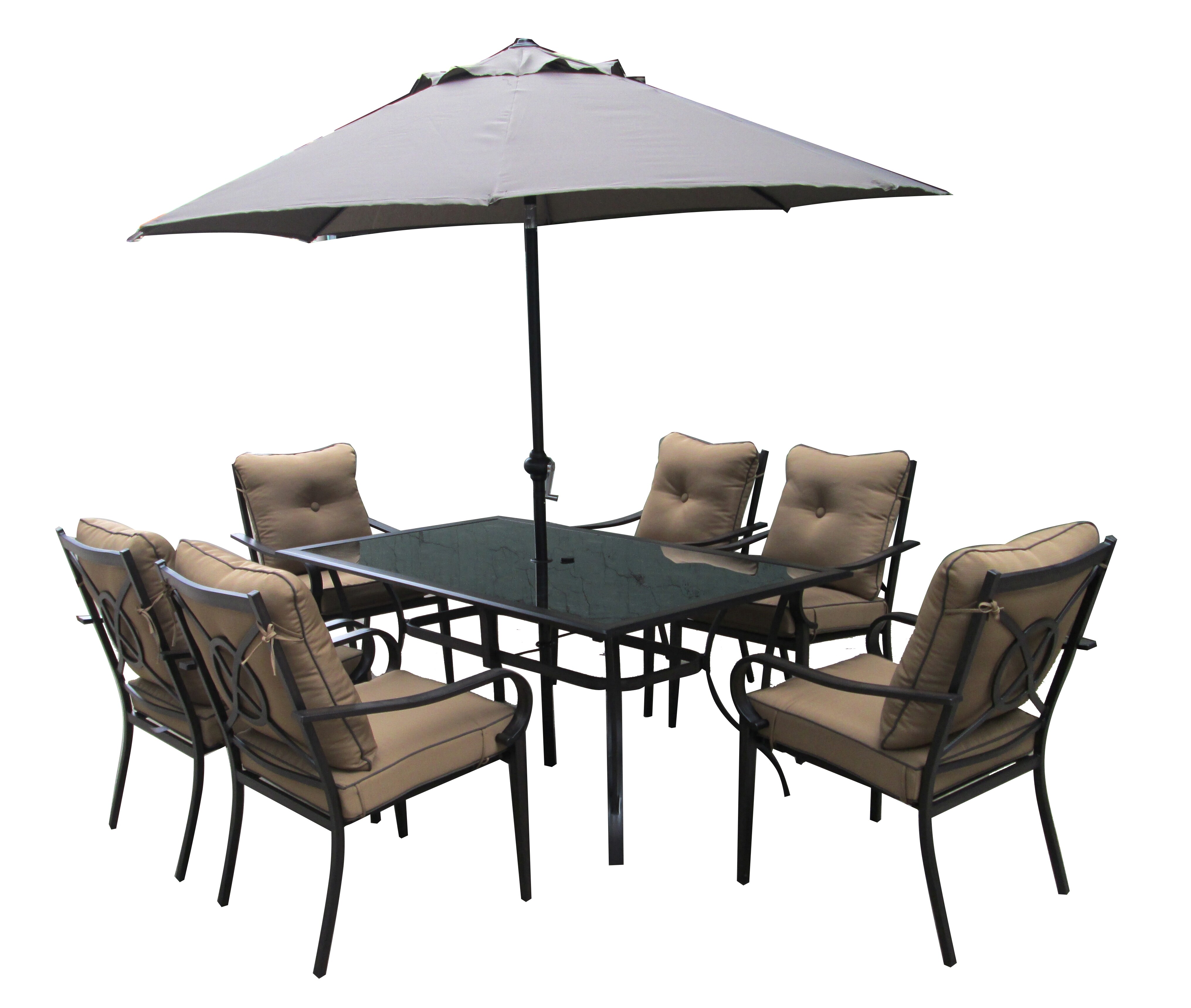 Belvedere 6 Seat Dining set view 2