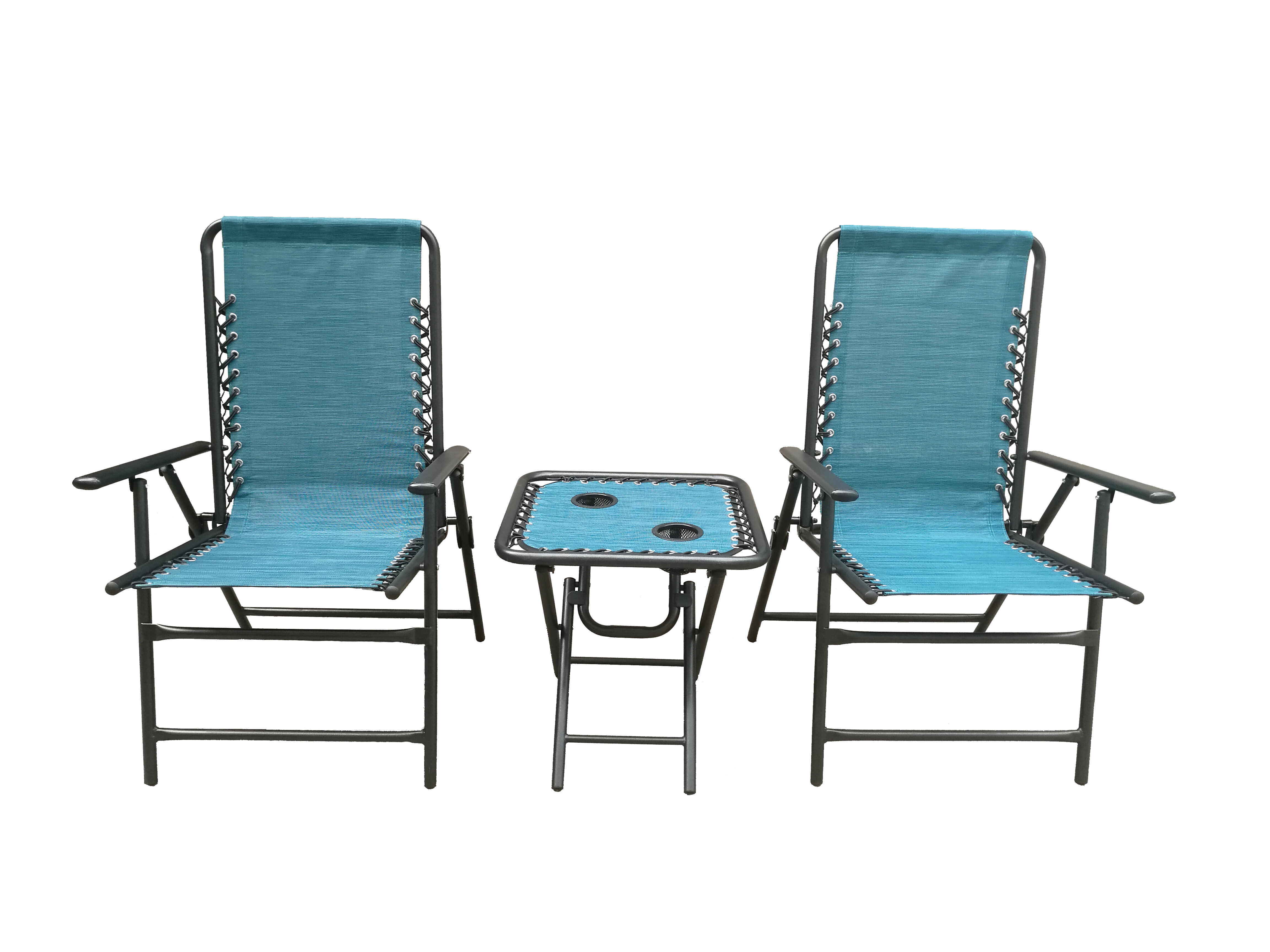 3pc Folding Bistro set view 2