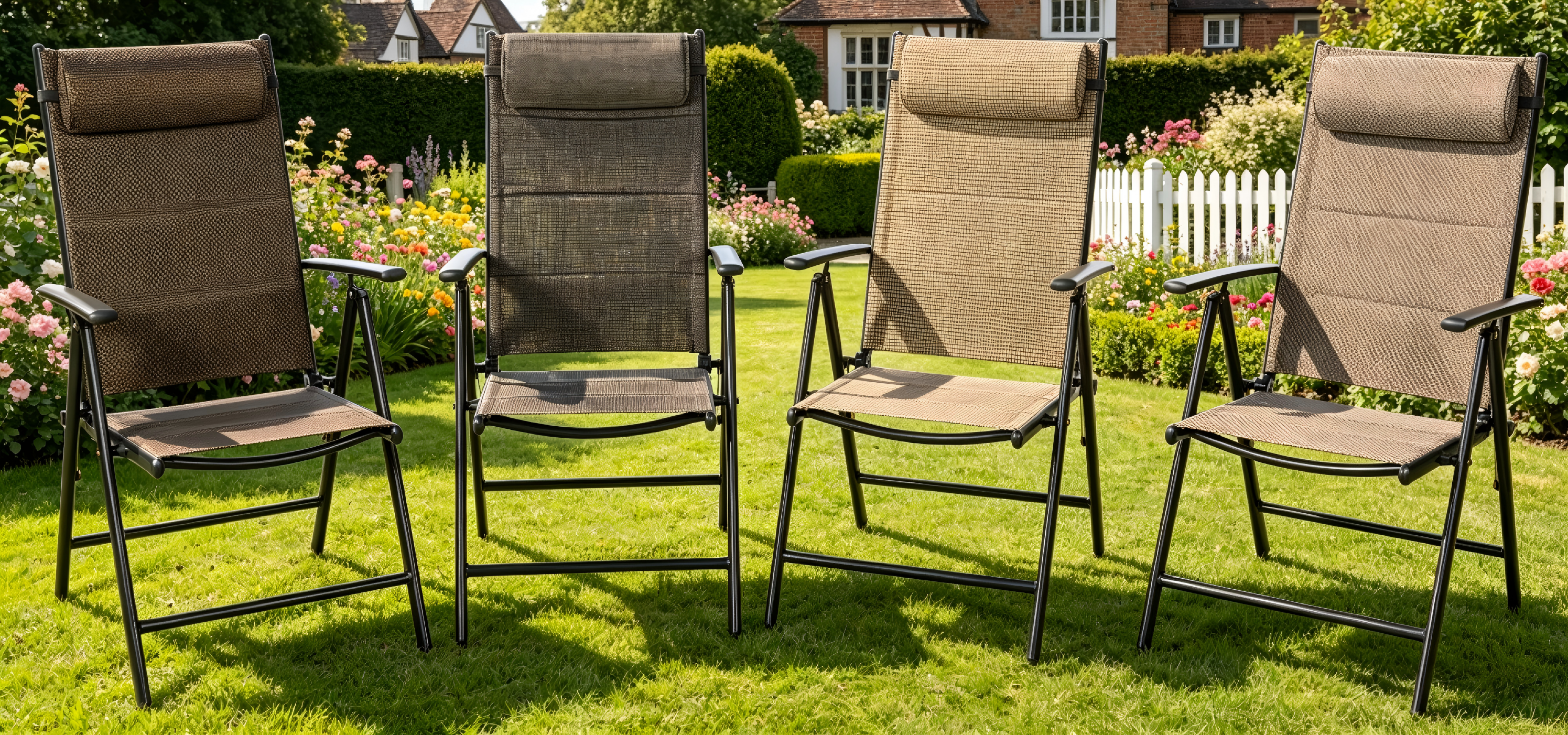 7-position Foldable Textoline chair