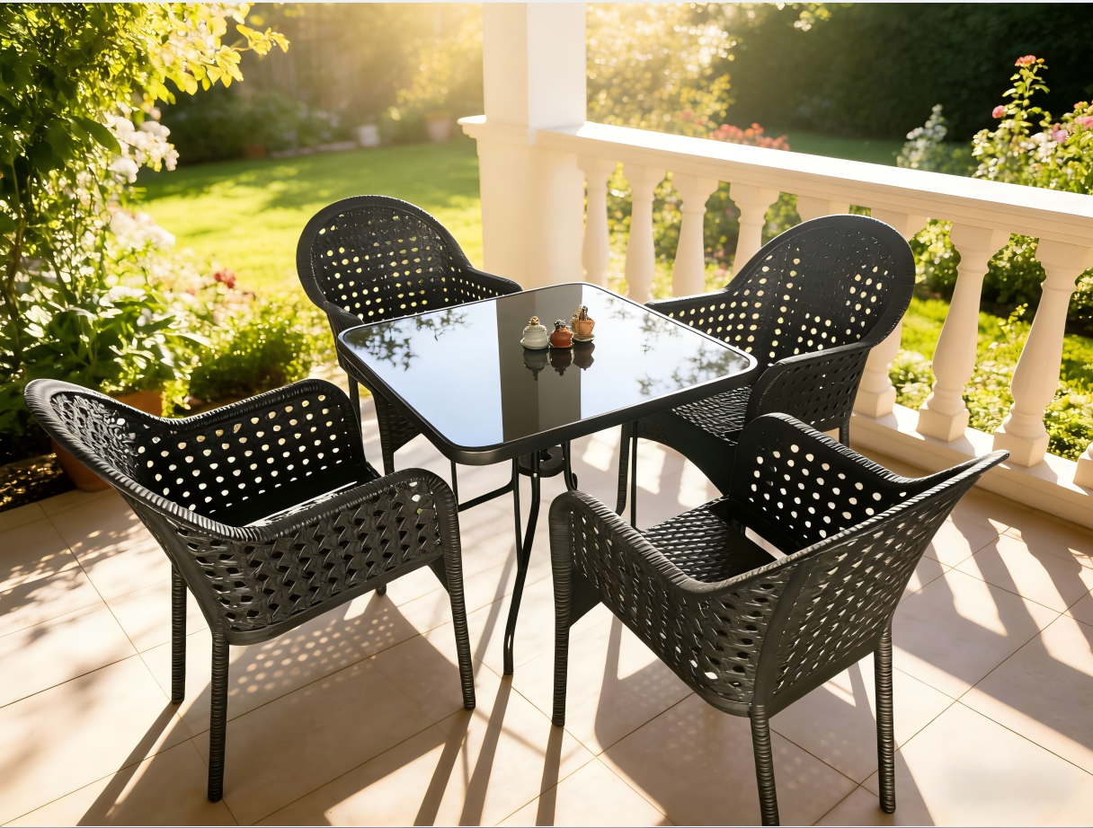 Savannah 4 Seat Dining Set