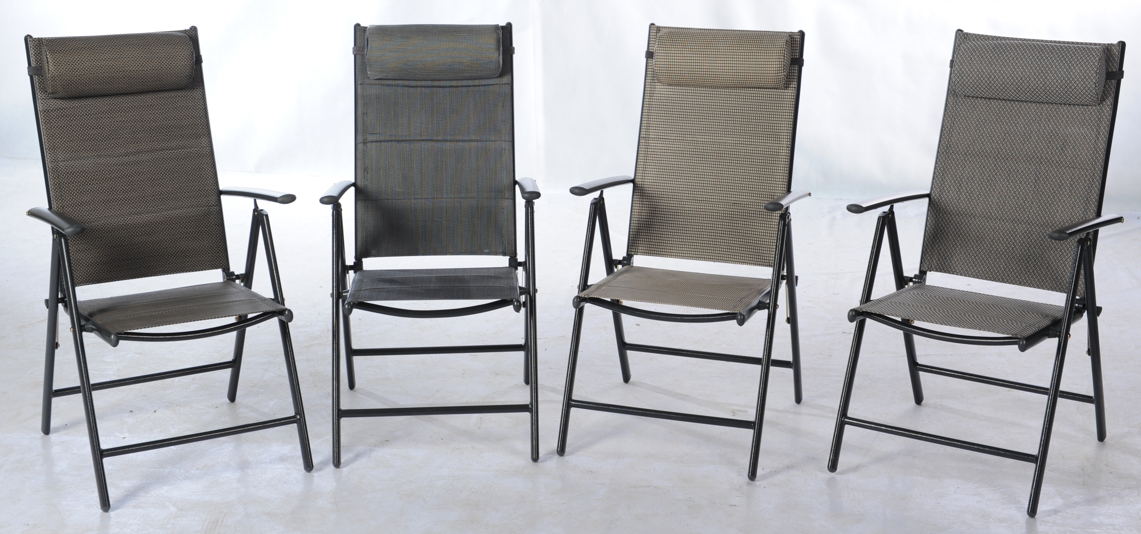 7-position Foldable Textoline chair view 2