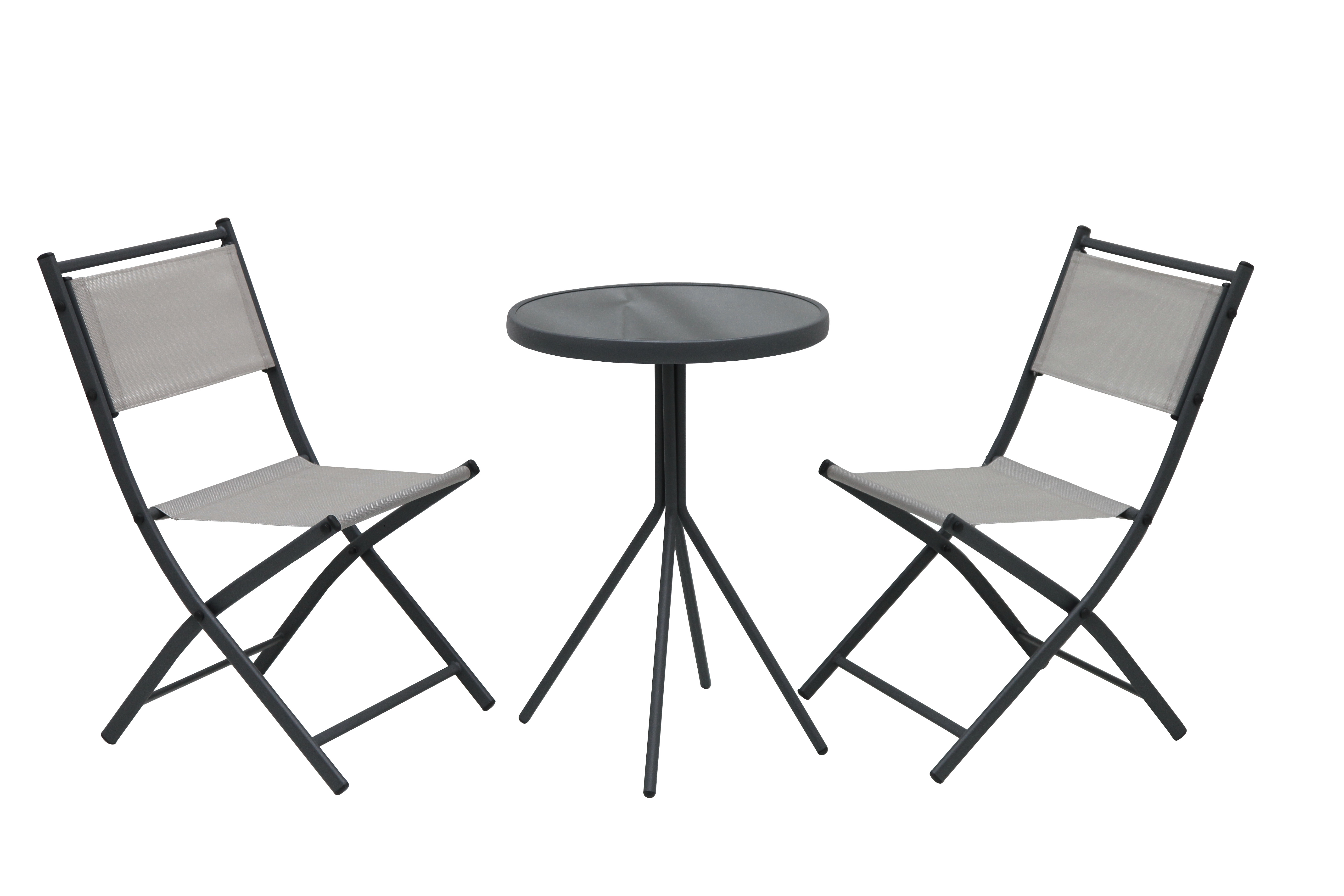 3pc Folding Bistro set view 2