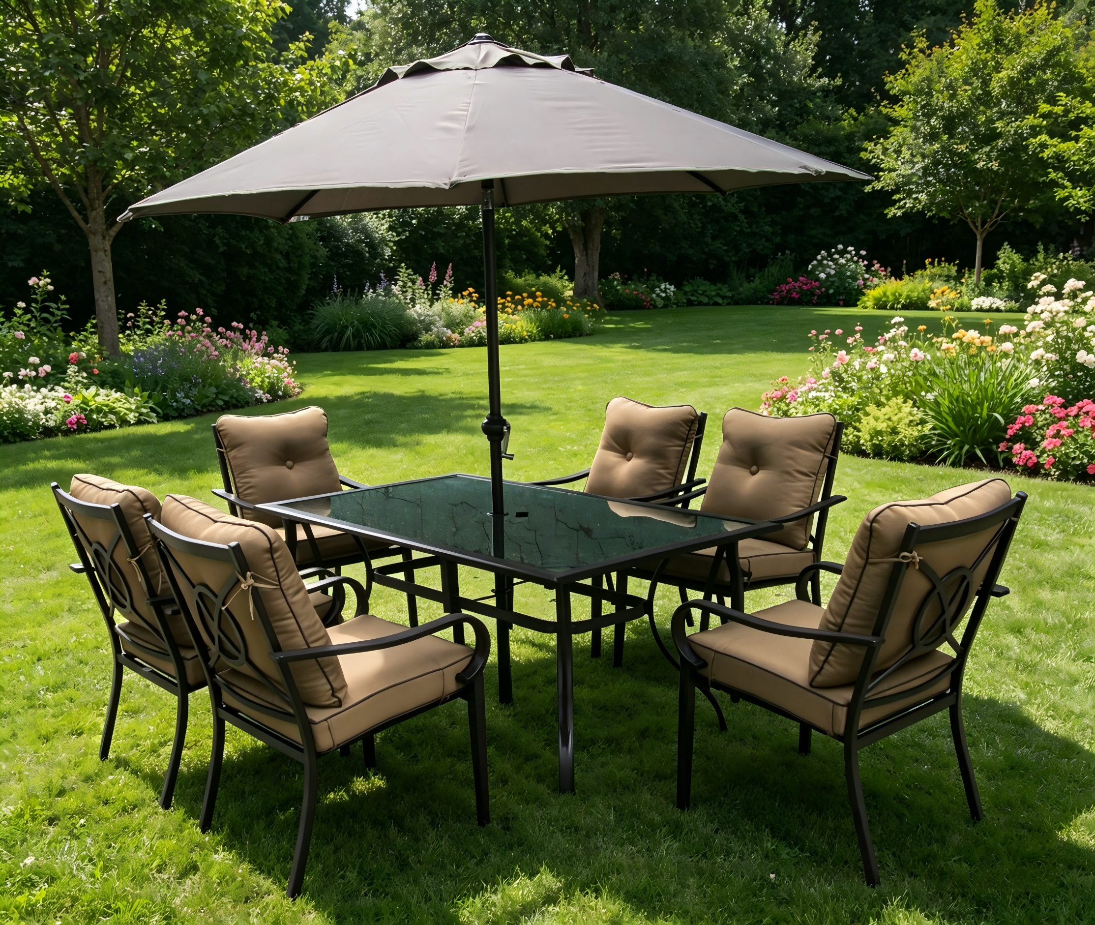 Belvedere 6 Seat Dining set