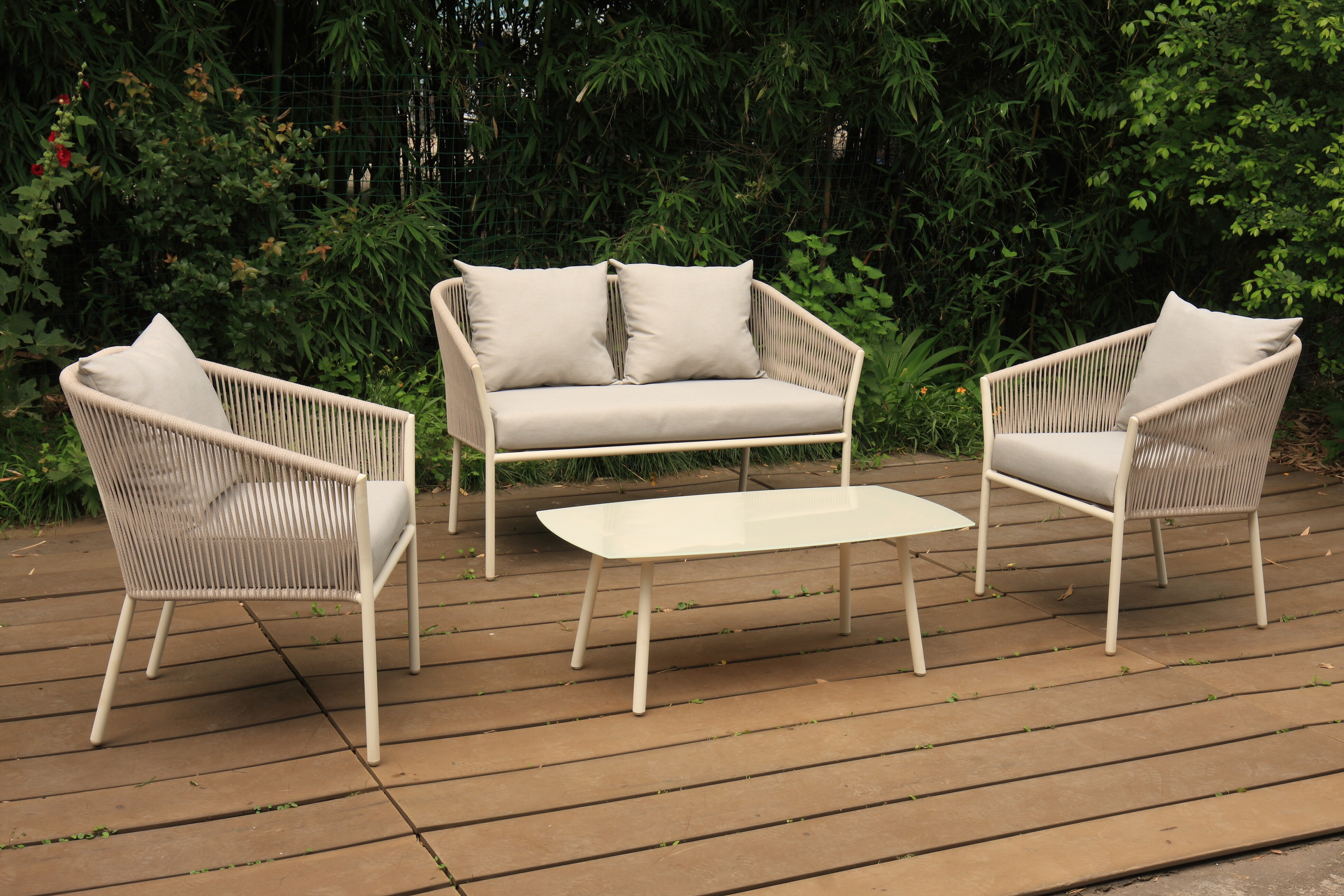 Textoline 4pc Sofa set