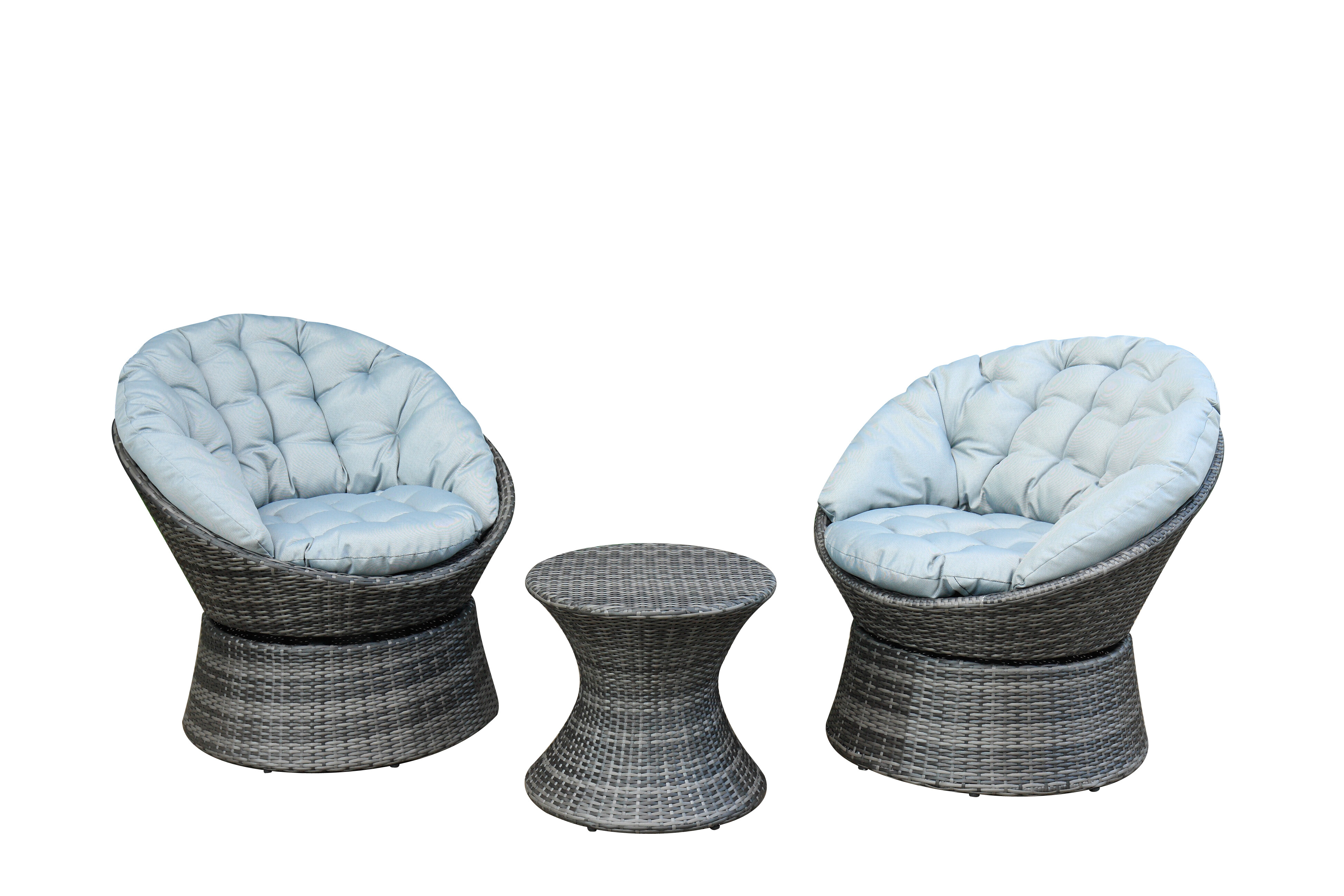 3pc Deluxe Swivel Egg set view 2