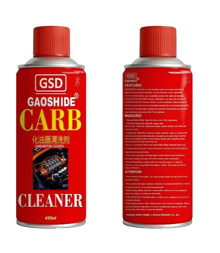 GSD 450ml Fast-Acting Carburetor & Choke Cleaner Spray for Automotive Engines US$0.51/pc