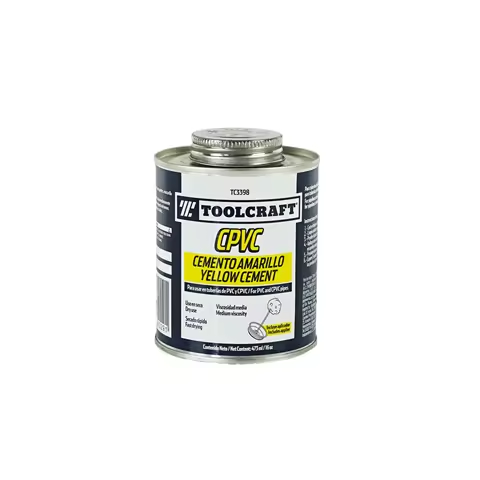 TOOLCRAFT CPVC Yellow Cement – CPVC Pipe Adhesive  US$0.11-2./pc