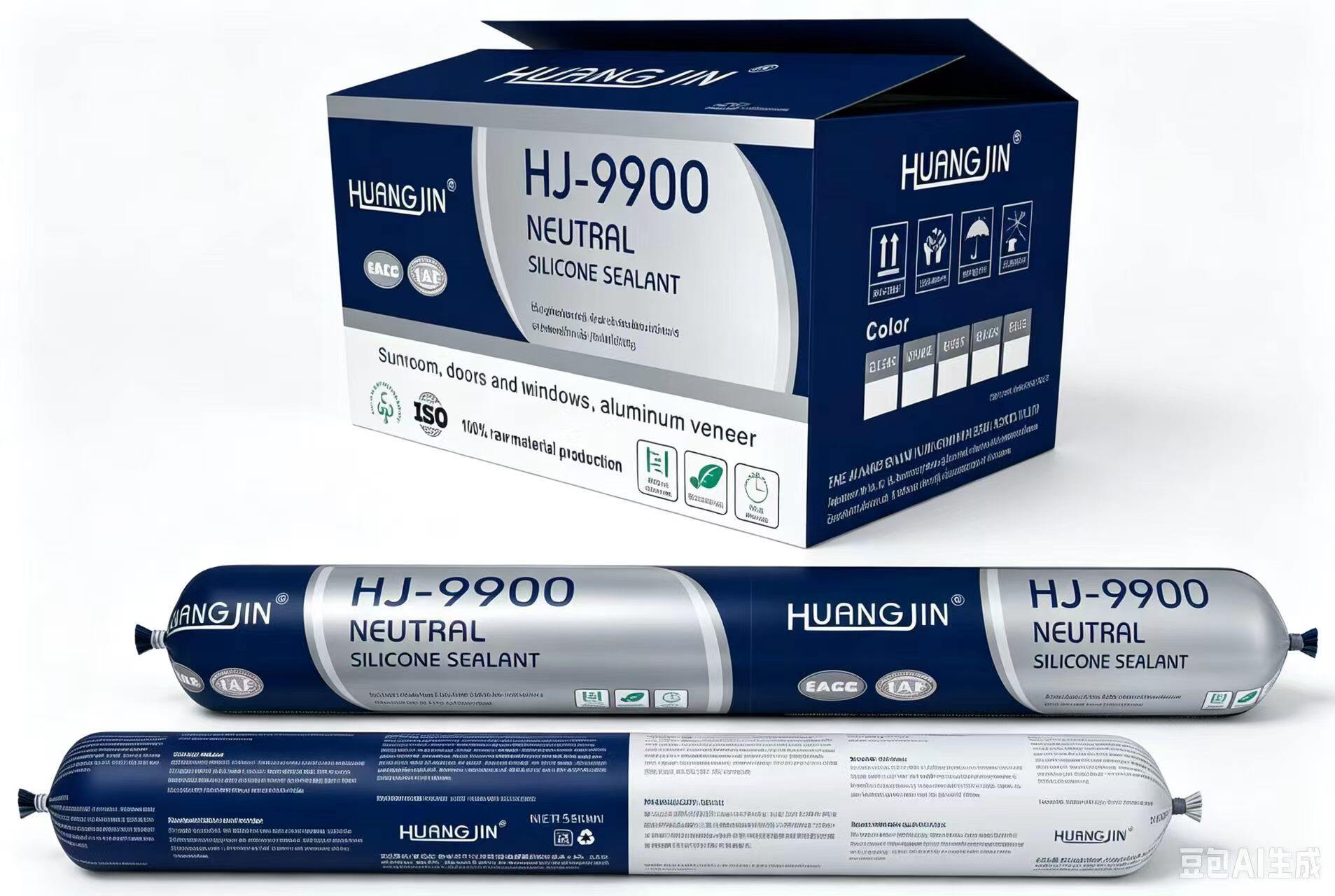 HJ-9900 Weather Resistant Neutral Silicone Sealant  US$1.02/pc