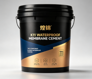 HUANGJIN K11 Waterproof Membrane Cement Two-Component Flexible Waterproof Coating  US$0.89-1.1/pc