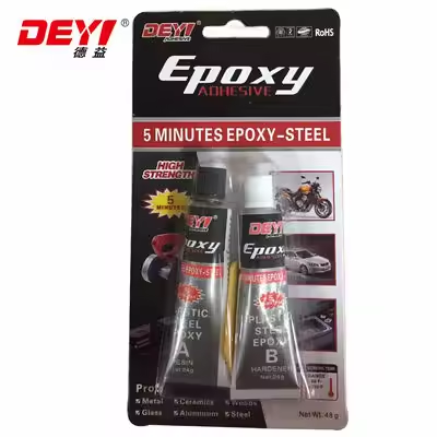 DEYI 5 Minutes Epoxy-Steel Two-Component High-Strength Epoxy AB Adhesive  US$0.33/pc