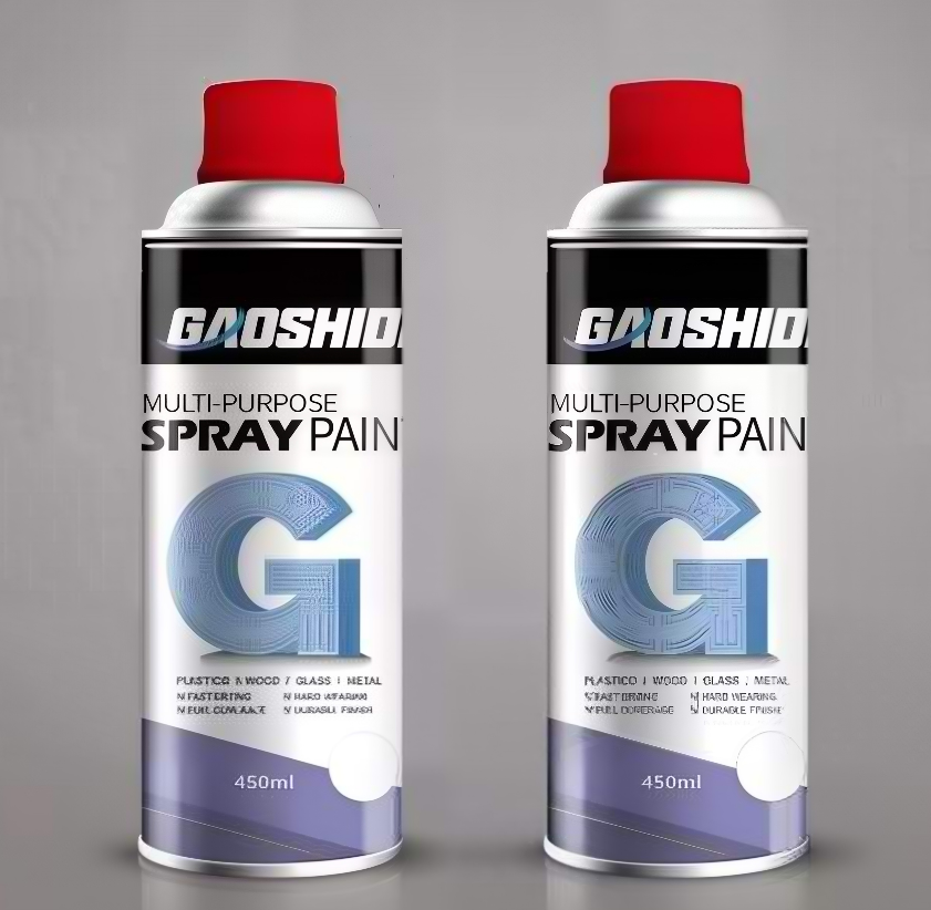BAOSHIDA 400ml Multi-Purpose Fast Drying Acrylic Aerosol Spray Paint for Metal, Wood & Plastic  US$0.51/pc