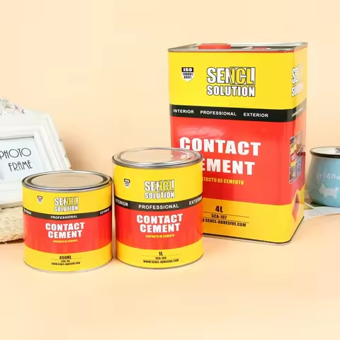 SENCI SOLUTION Contact Cement – A versatile adhesive for leather, rubber, wood, foam, and plastic.US$0.11-2.8/pc