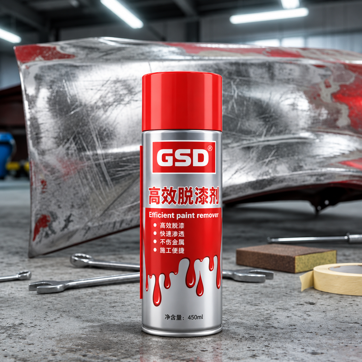 GSD High-Efficiency Paint Remover  US$0.52/pc