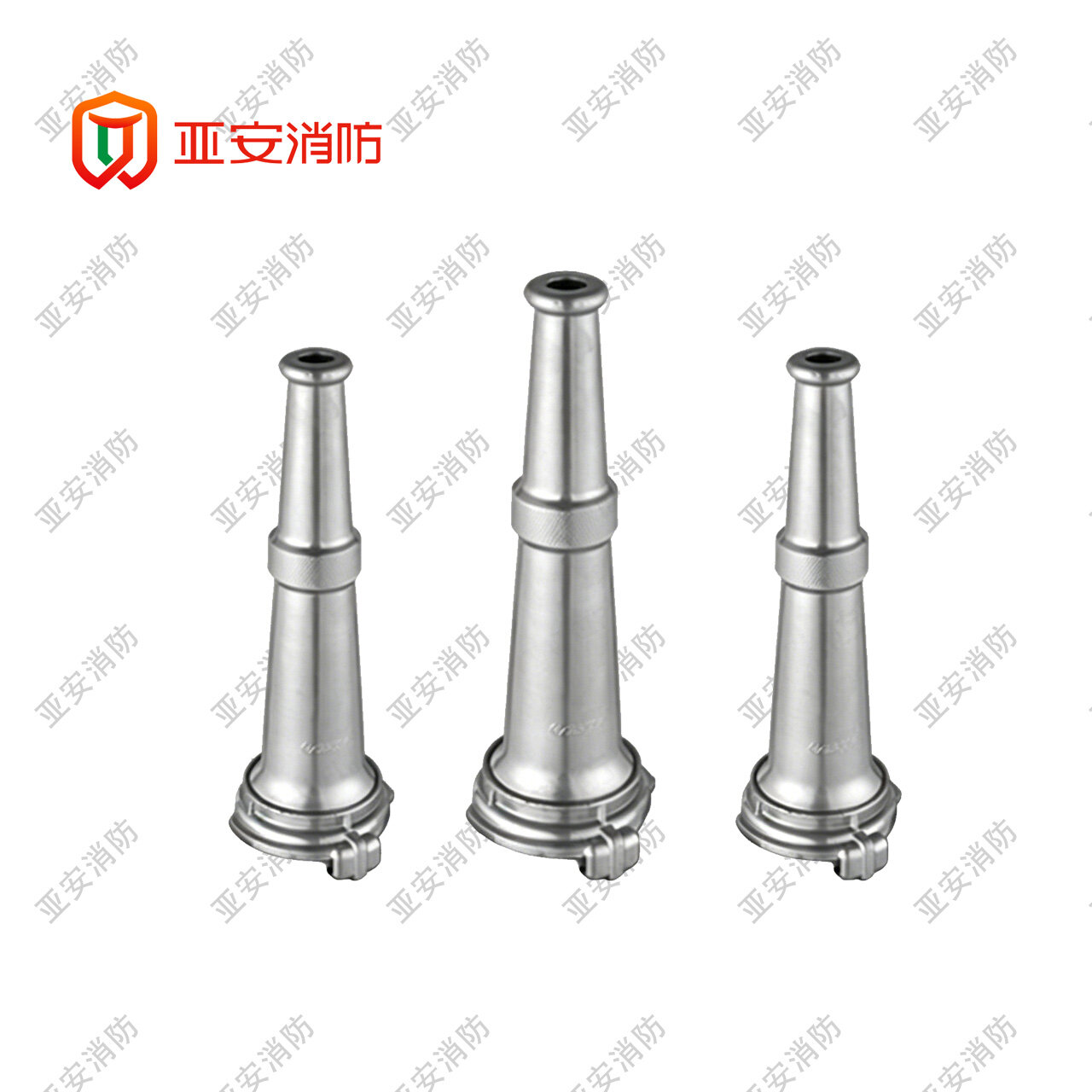 Straight-stream fire nozzle (Russian style)