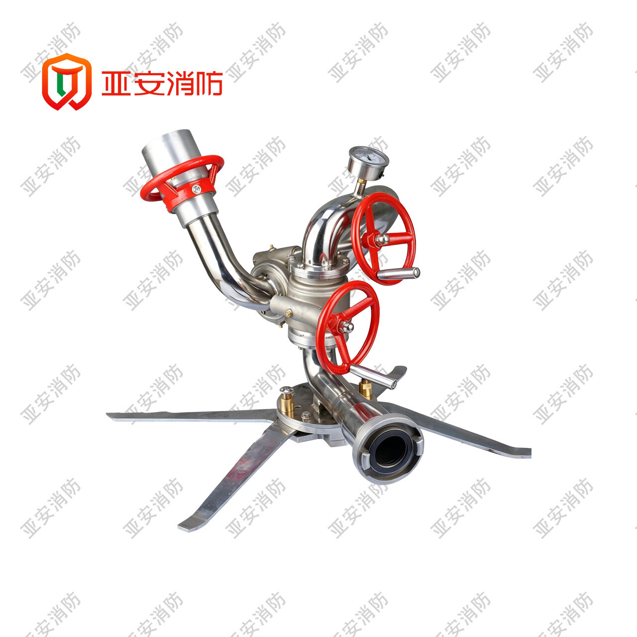 Stainless Steel Mobile Fire Monitor (PSY)
