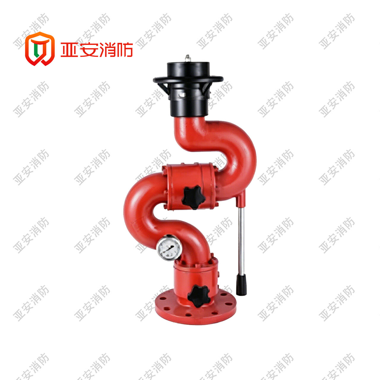 Fixed Manual Fire Monitor PS30 Specification Diagram 1