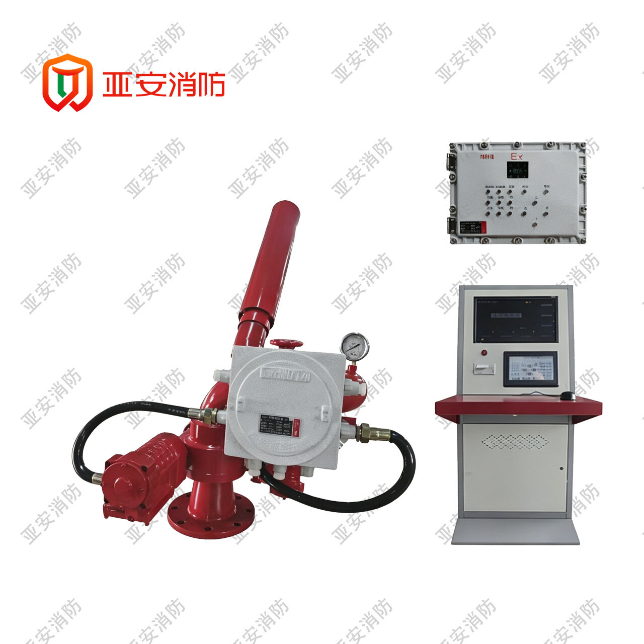 Fixed Flameproof Electric Control Foam Cannon PLKD-30Ex