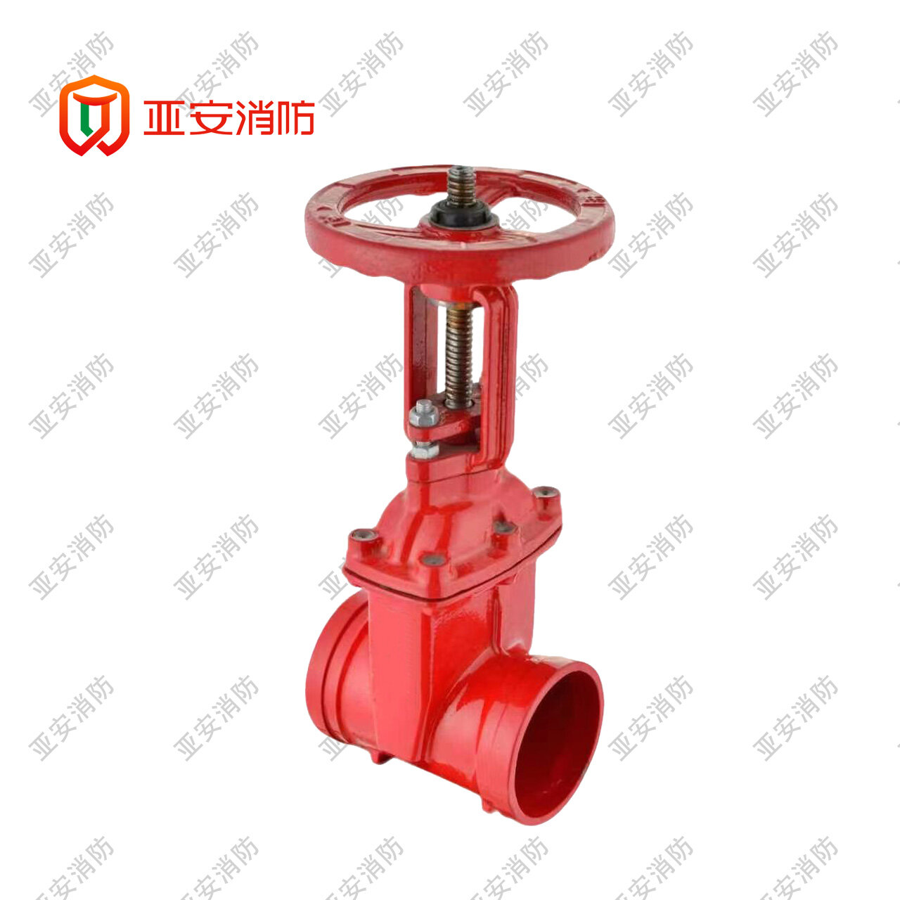 Soft-Seated Gate Valve (Grooved, Rising Stem) Z81X