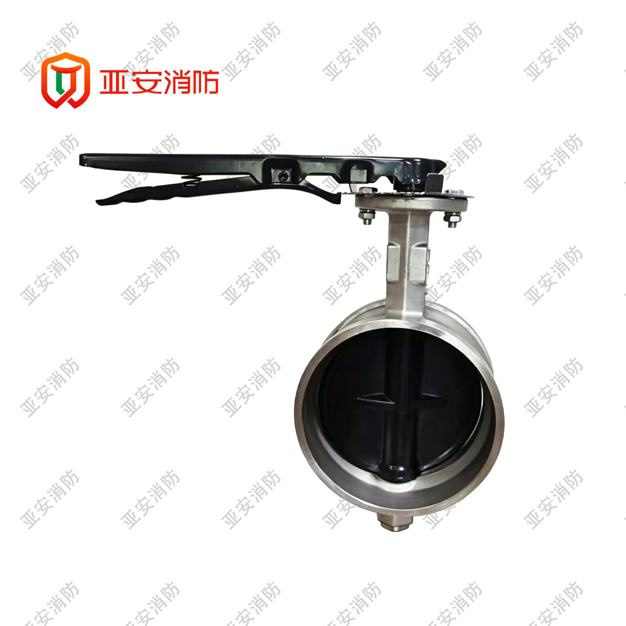 Stainless Steel Handle Groove Butterfly Valve DN50